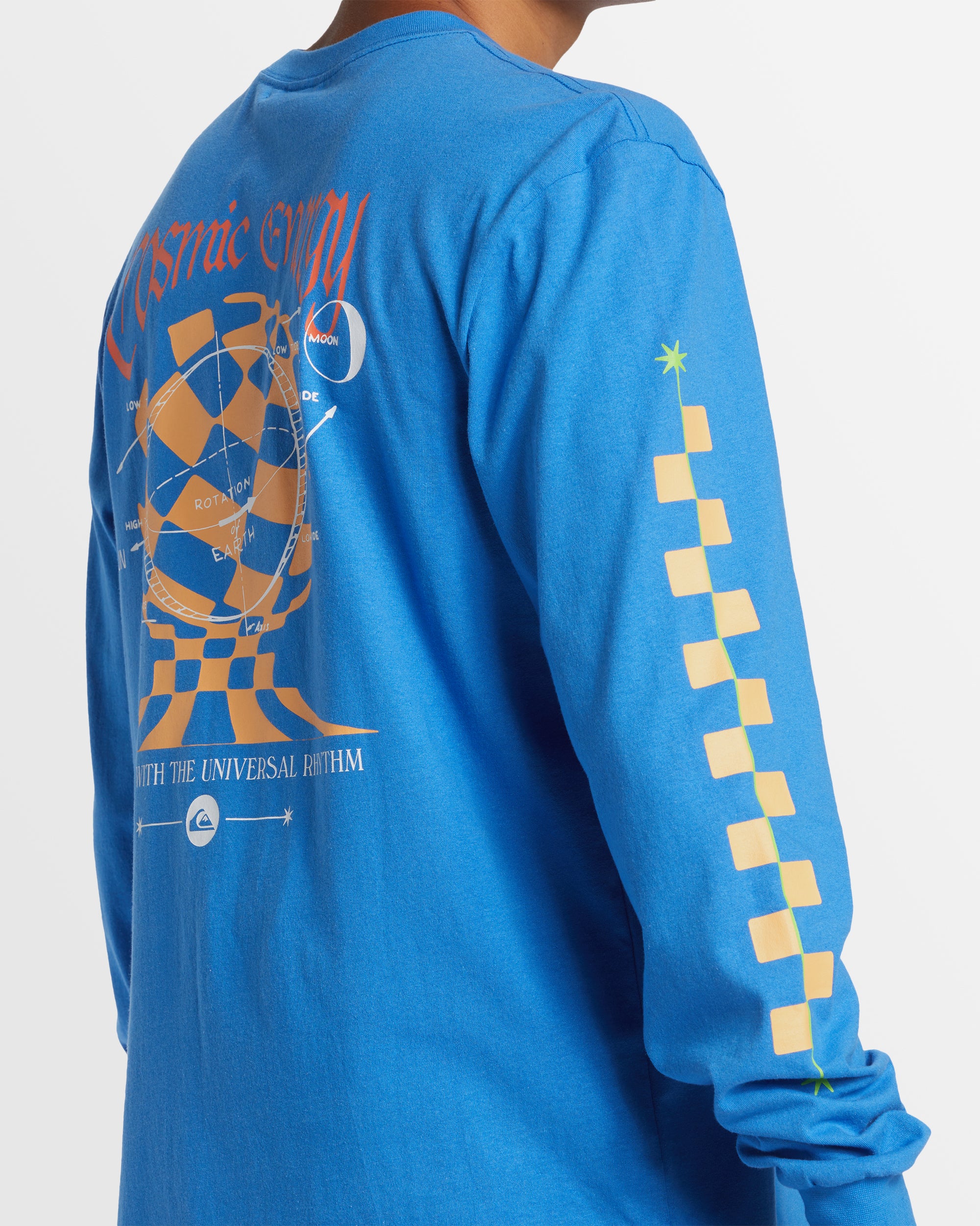 Mens Cosmic Long Sleeve T-Shirt - Image 4