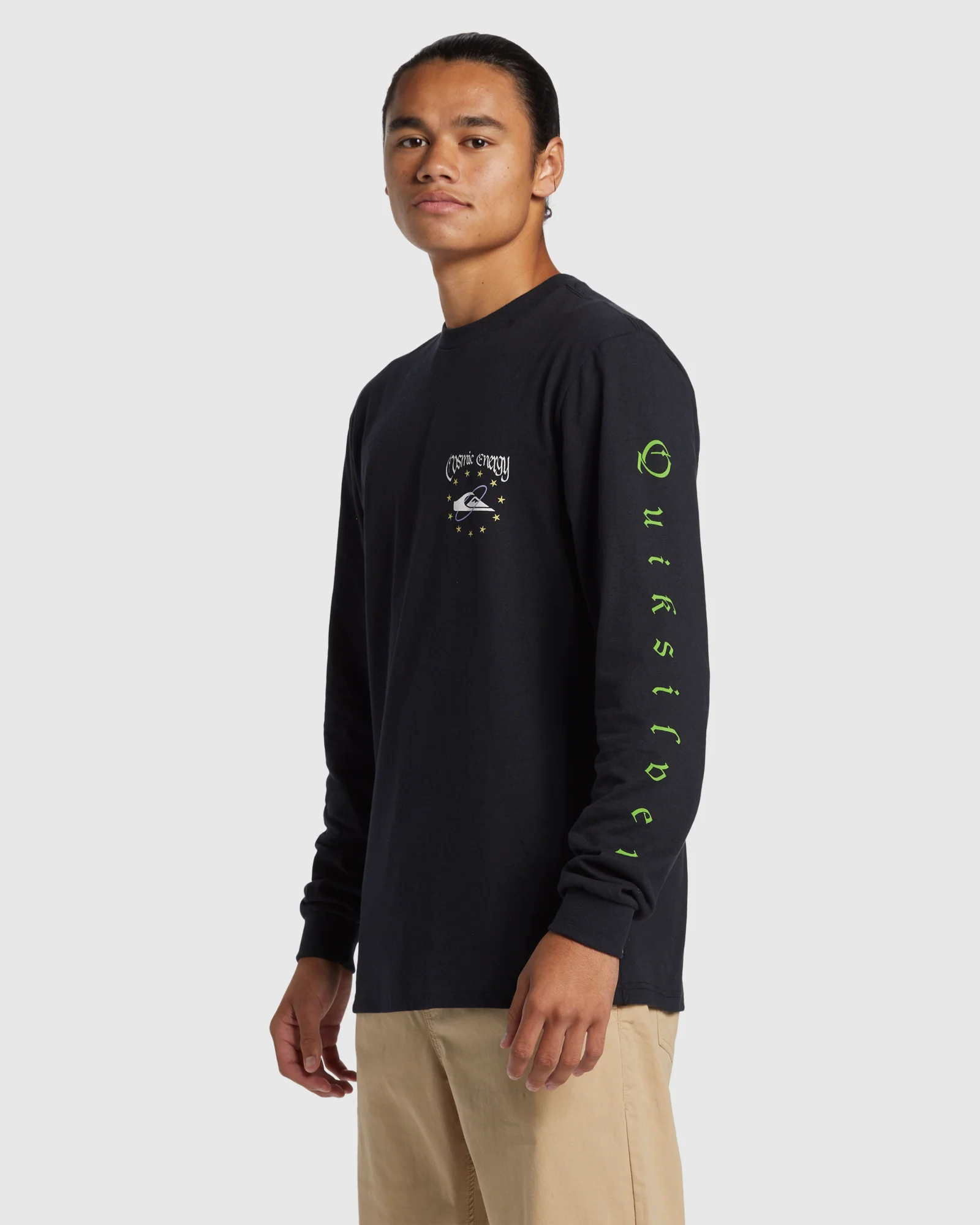 Mens Cosmic Long Sleeve T-Shirt - Image 2