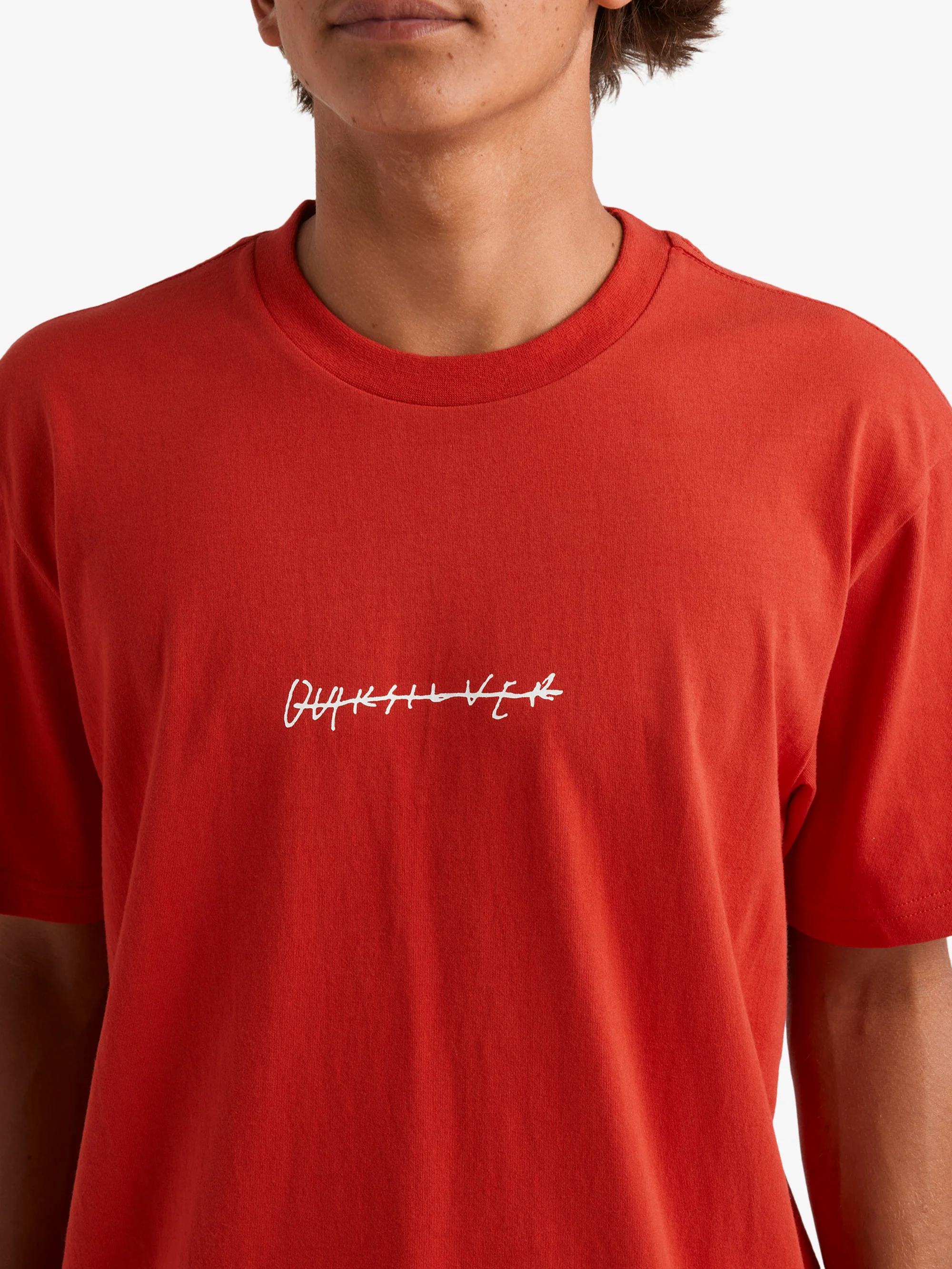 Mens Rushed Logo T-Shirt - Image 3