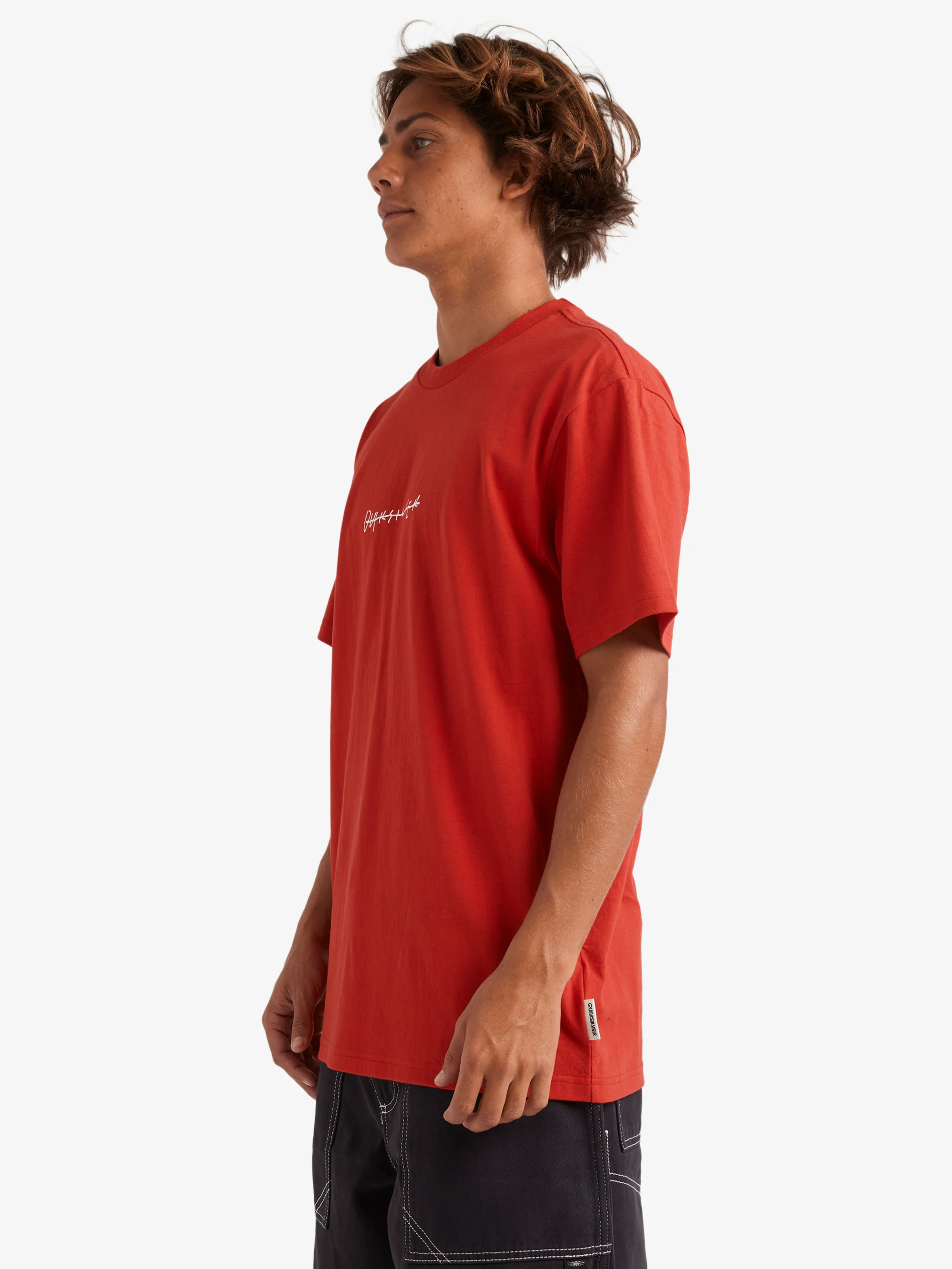 Mens Rushed Logo T-Shirt - Image 4