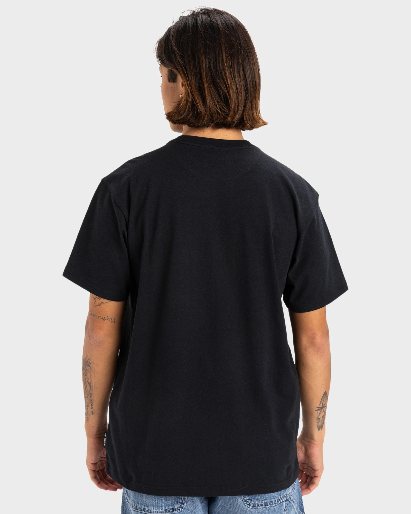Mens Quiksilver Rushed Logo Dna T-Shirt - Image 5