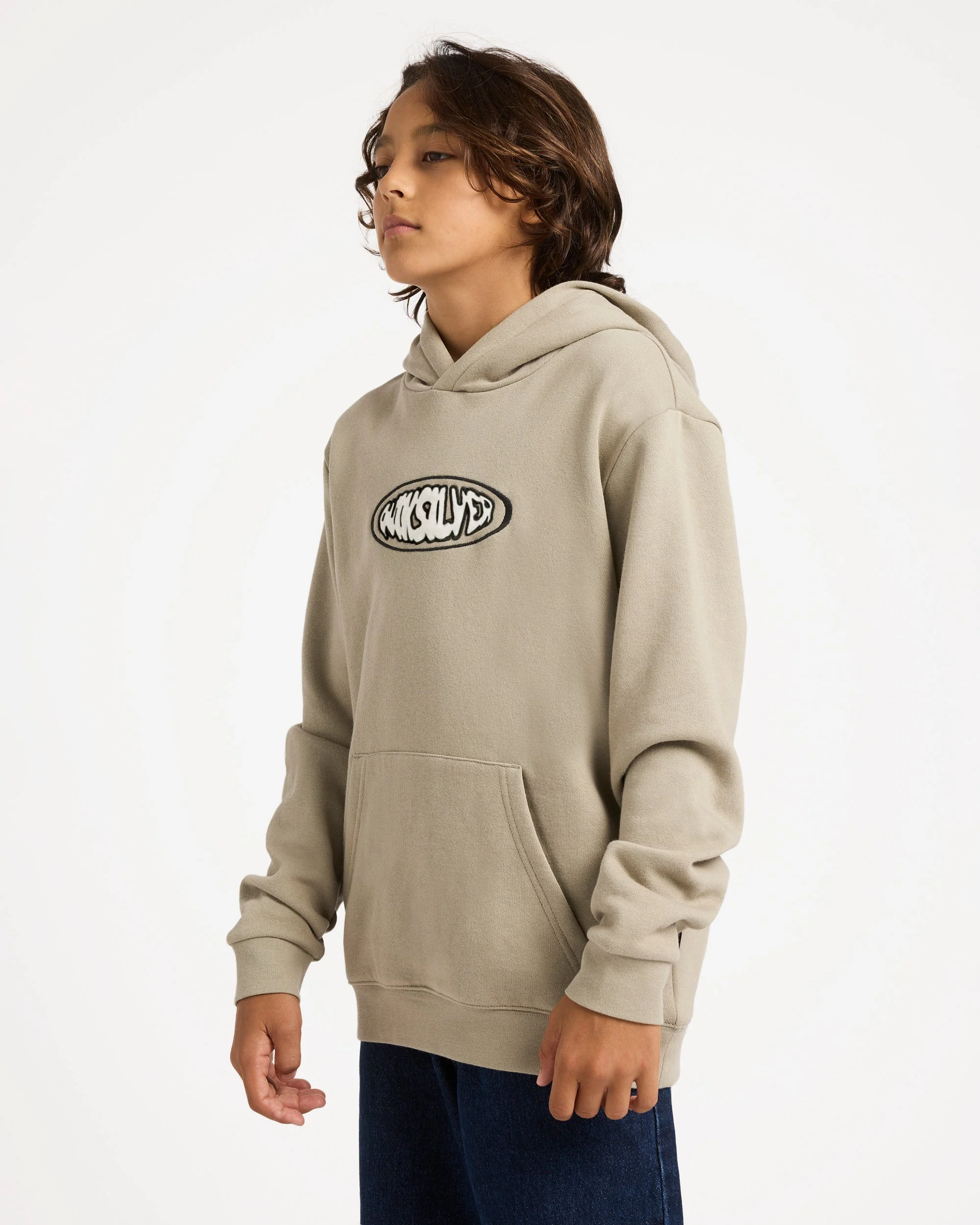 Boys 8-16 Quik Global Pullover Hoodie - Image 3