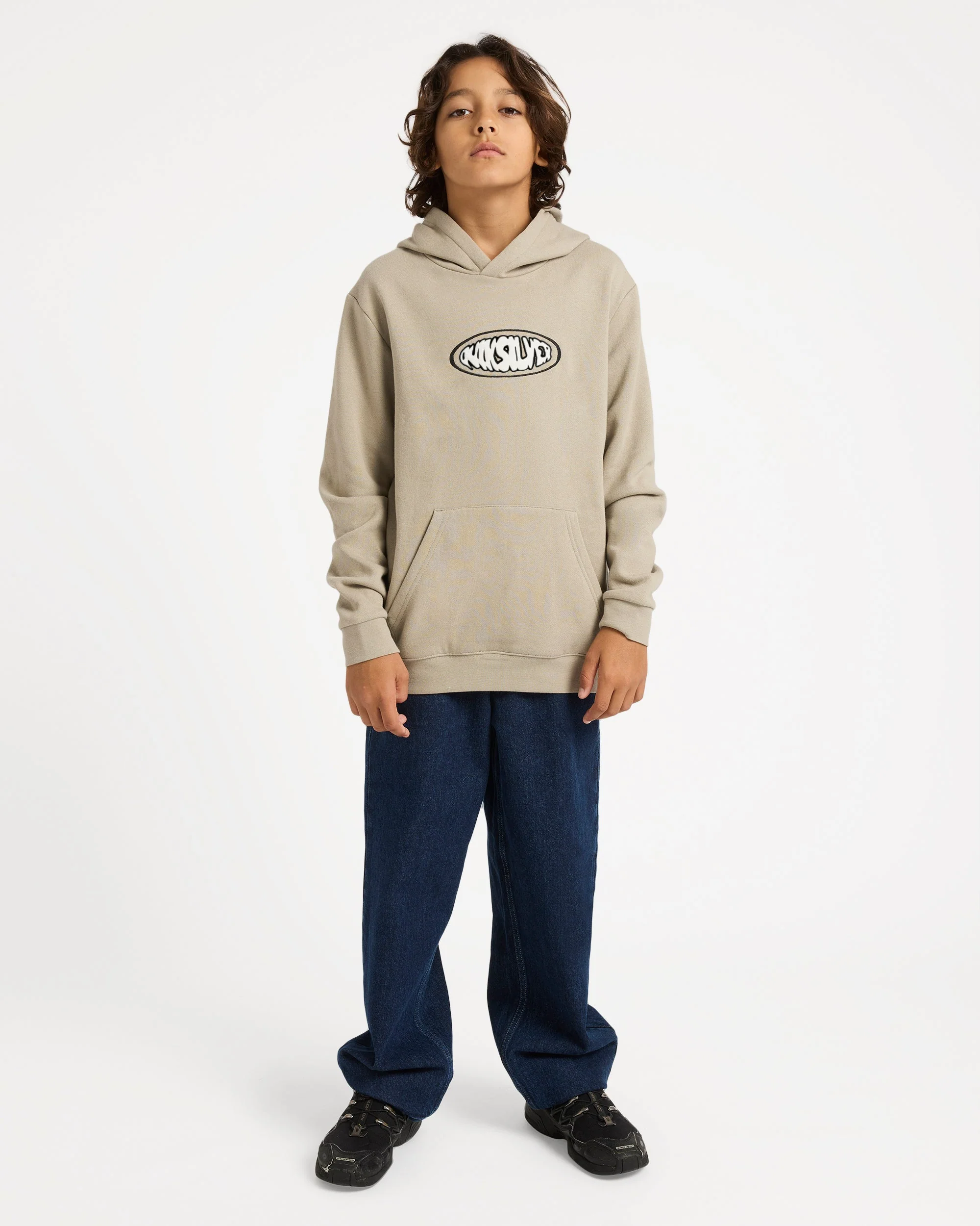 Boys 8-16 Quik Global Pullover Hoodie - Image 5