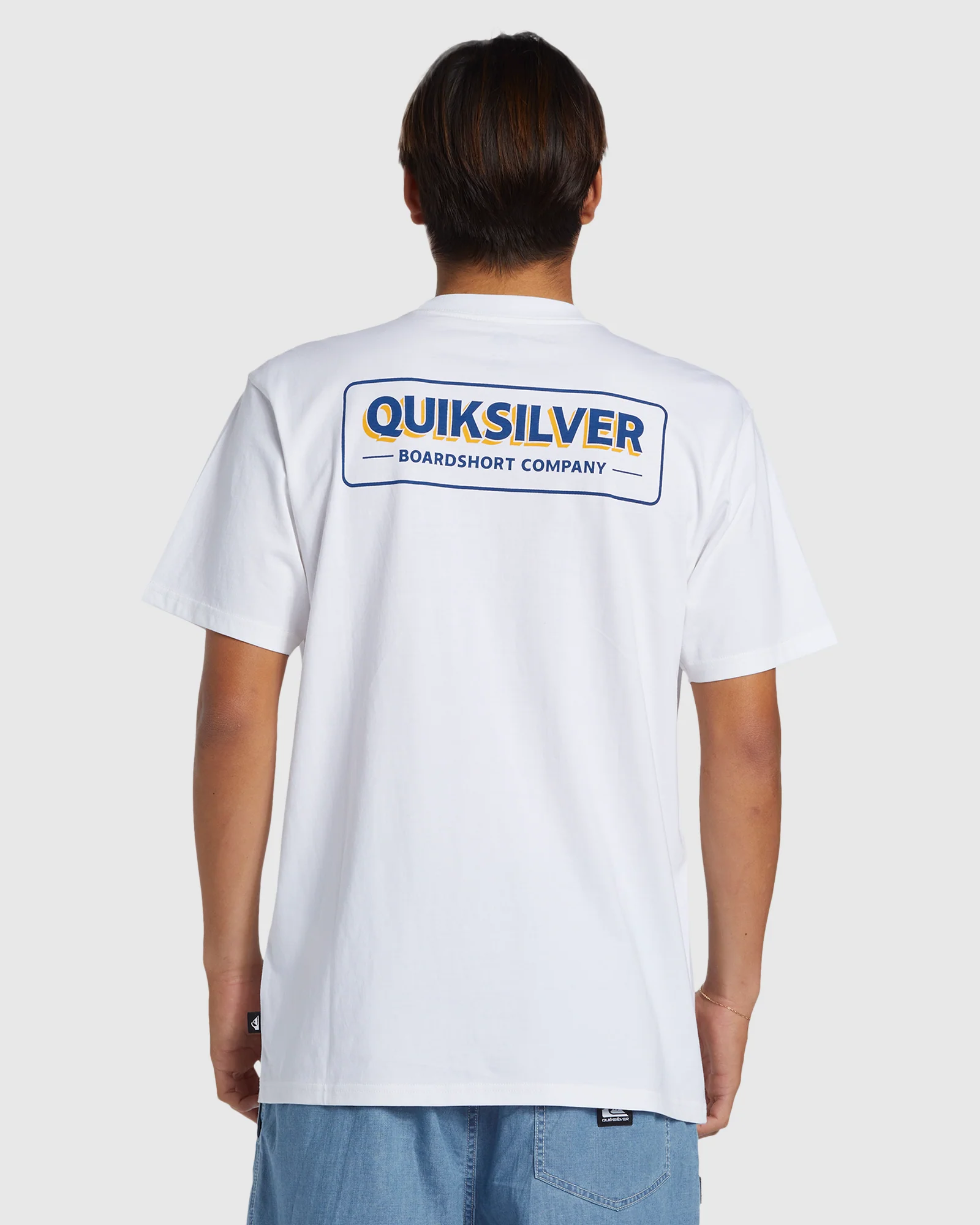 Mens Quik Sign Short Sleeve T-Shirt - Image 3