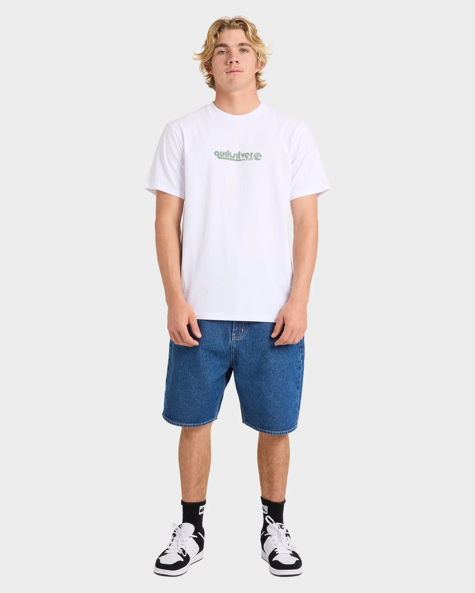 Mens Quik Throwback T-Shirt - Image 5