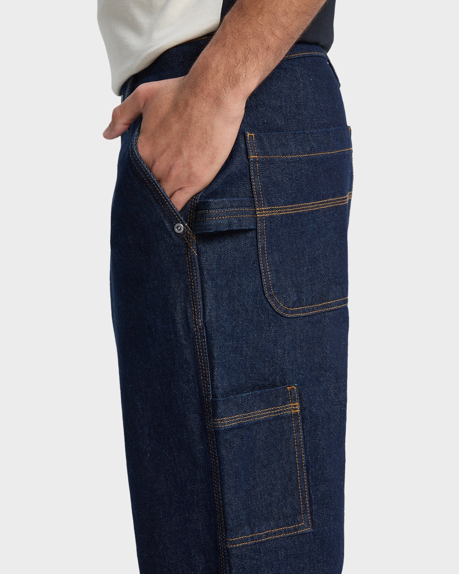 Mens Carpenter Denim Jeans - Image 5