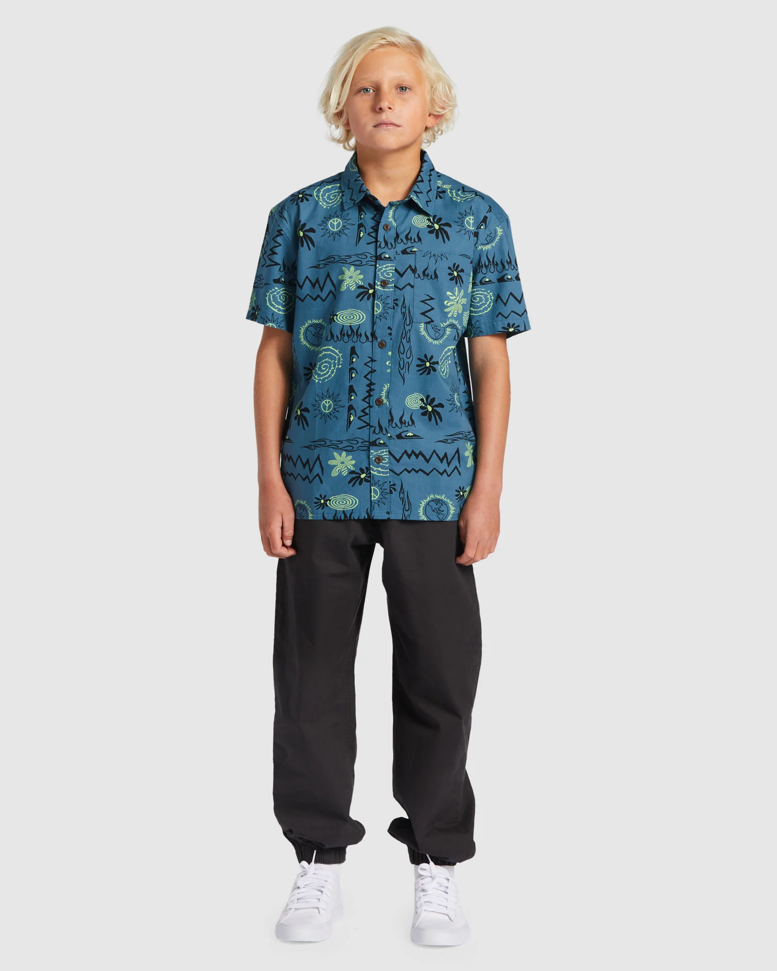Boys 8-16 Radical Times Short Sleeve Shirt - Image 5