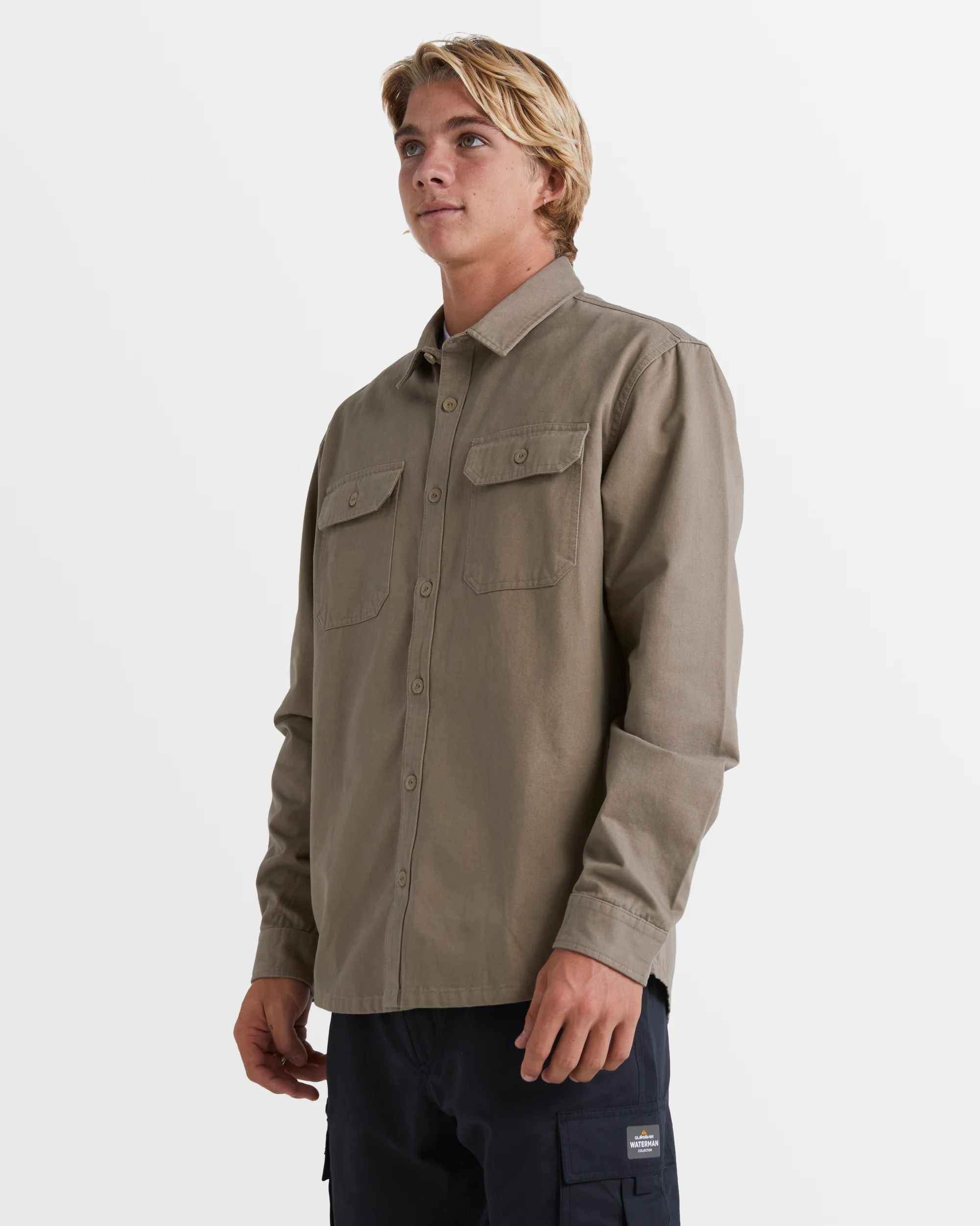 Mens Reef Casual Long Sleeve Shirt - Image 2