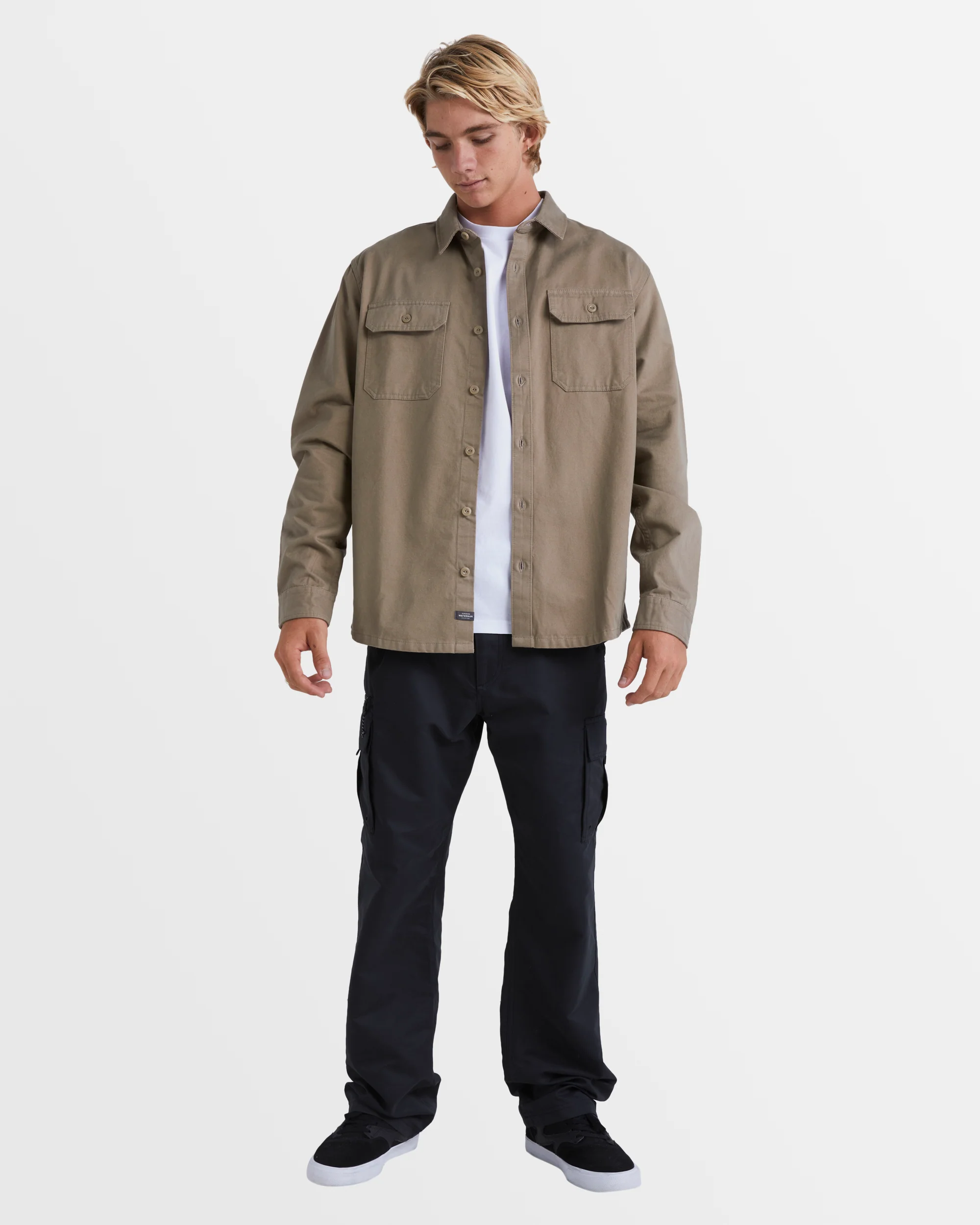 Mens Reef Casual Long Sleeve Shirt - Image 4