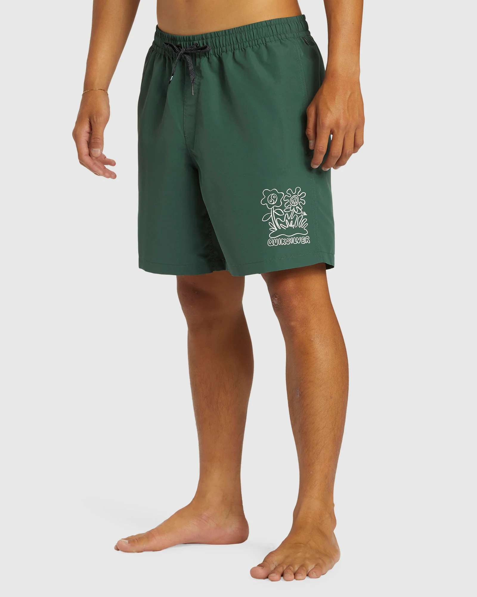 Mens Remade Mix Volley 17" Swim Shorts - Image 2