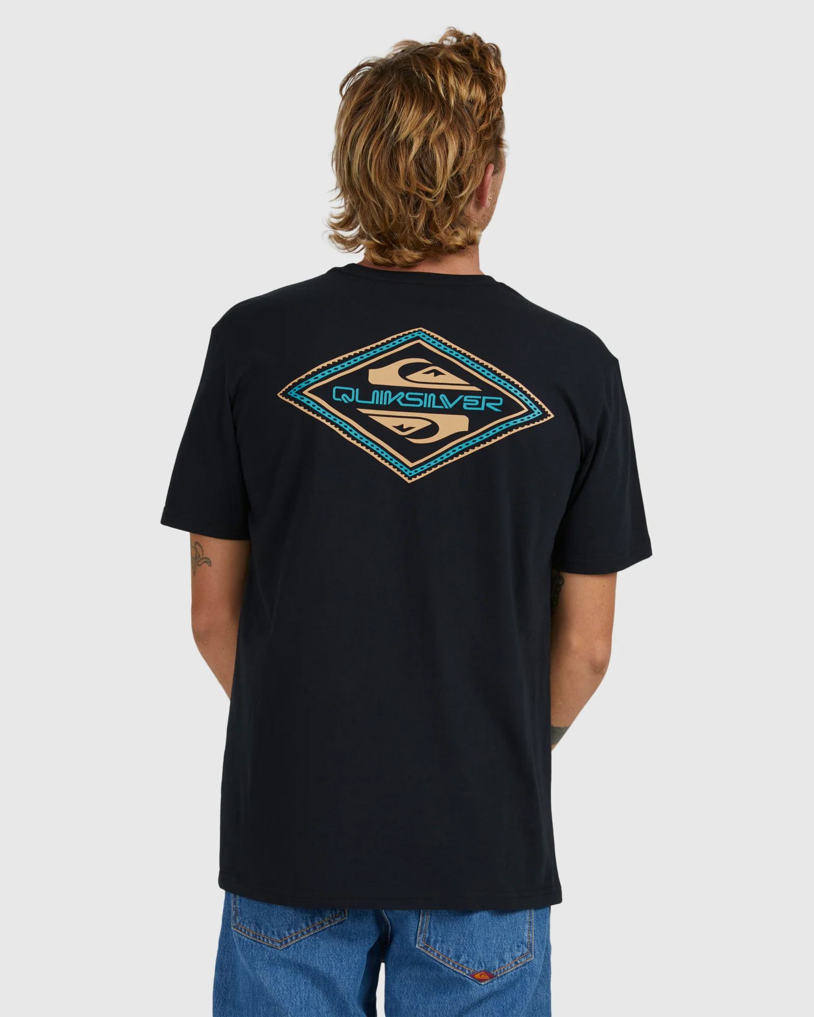 Mens Reverse Logo T-Shirt - Image 3