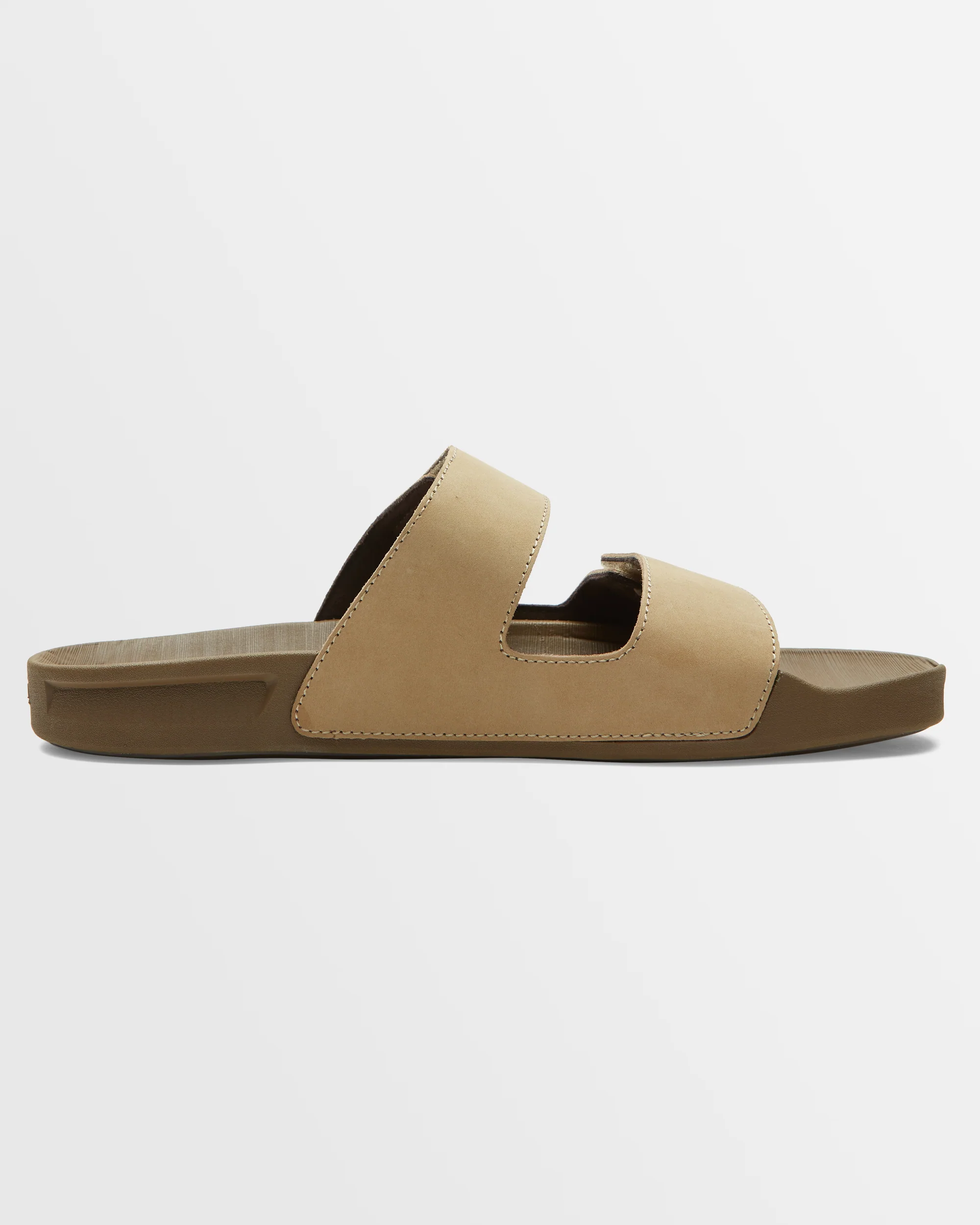 Mens Rivi Leather Slider Sandals - Image 3