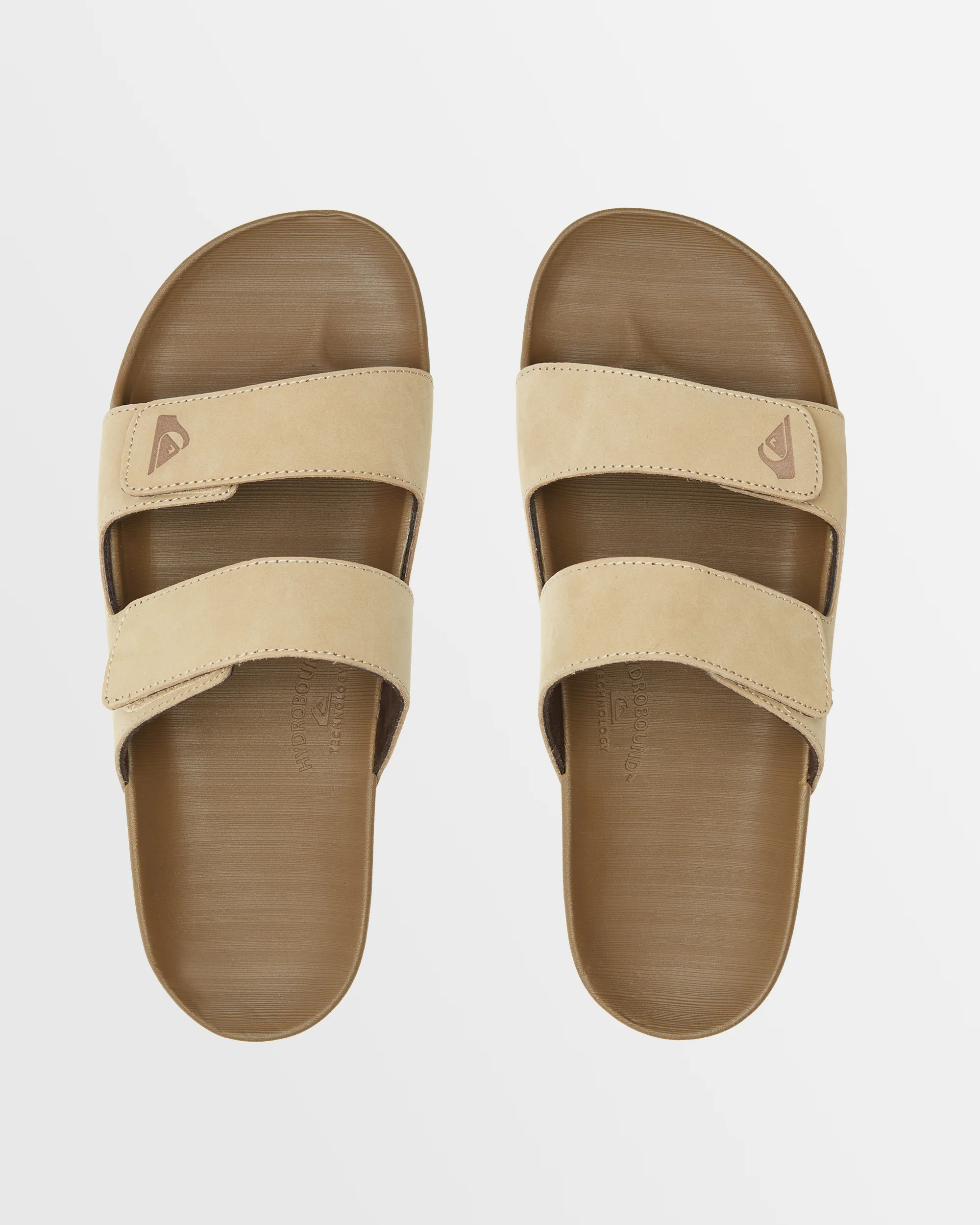 Mens Rivi Leather Slider Sandals - Image 5