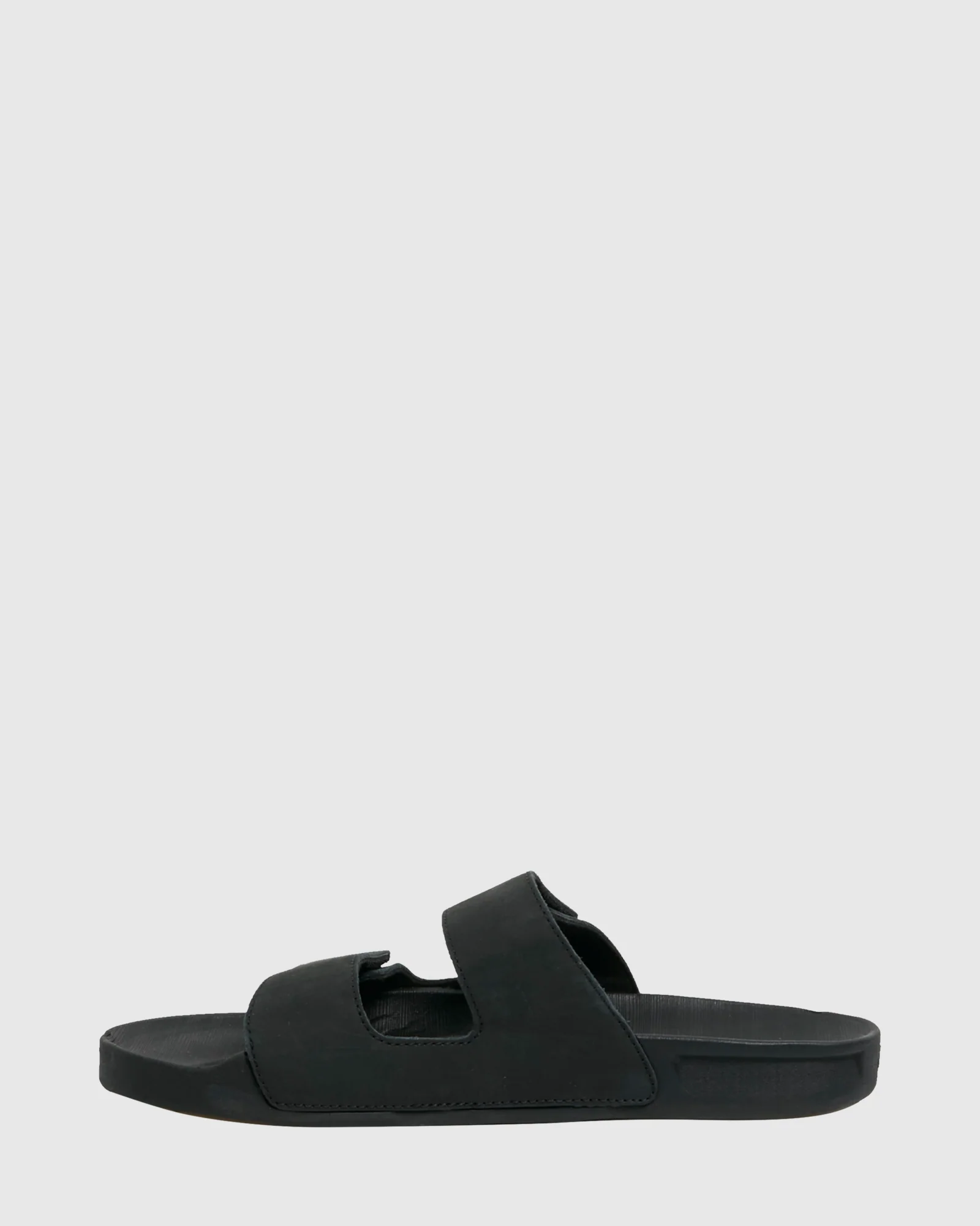 Mens Rivi Leather Slider Sandals - Image 3
