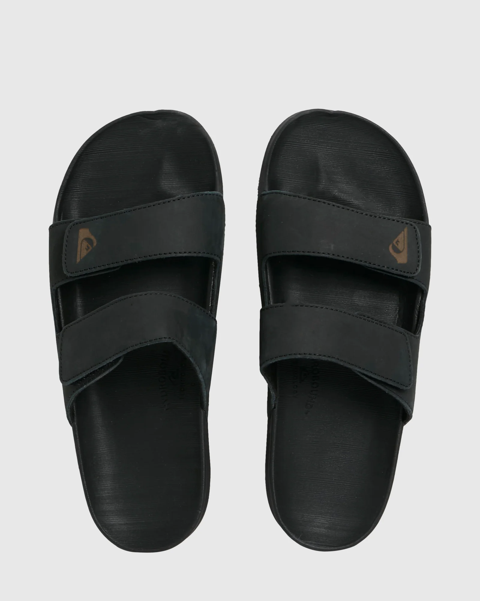 Mens Rivi Leather Slider Sandals - Image 6
