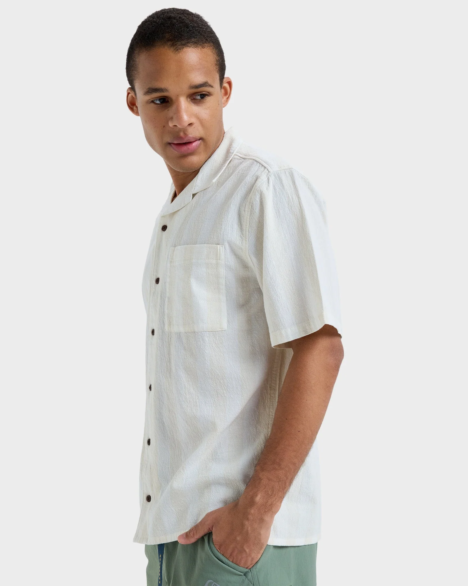 Mens Room Rock 2 Short Sleeve Shirt - Image 3