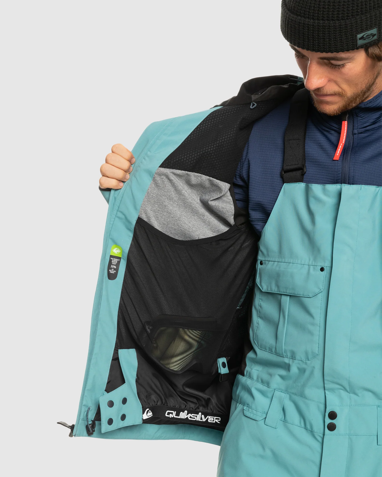 Mens Sammy Carlson Stretch Quest Technical Snow Jacket - Image 4