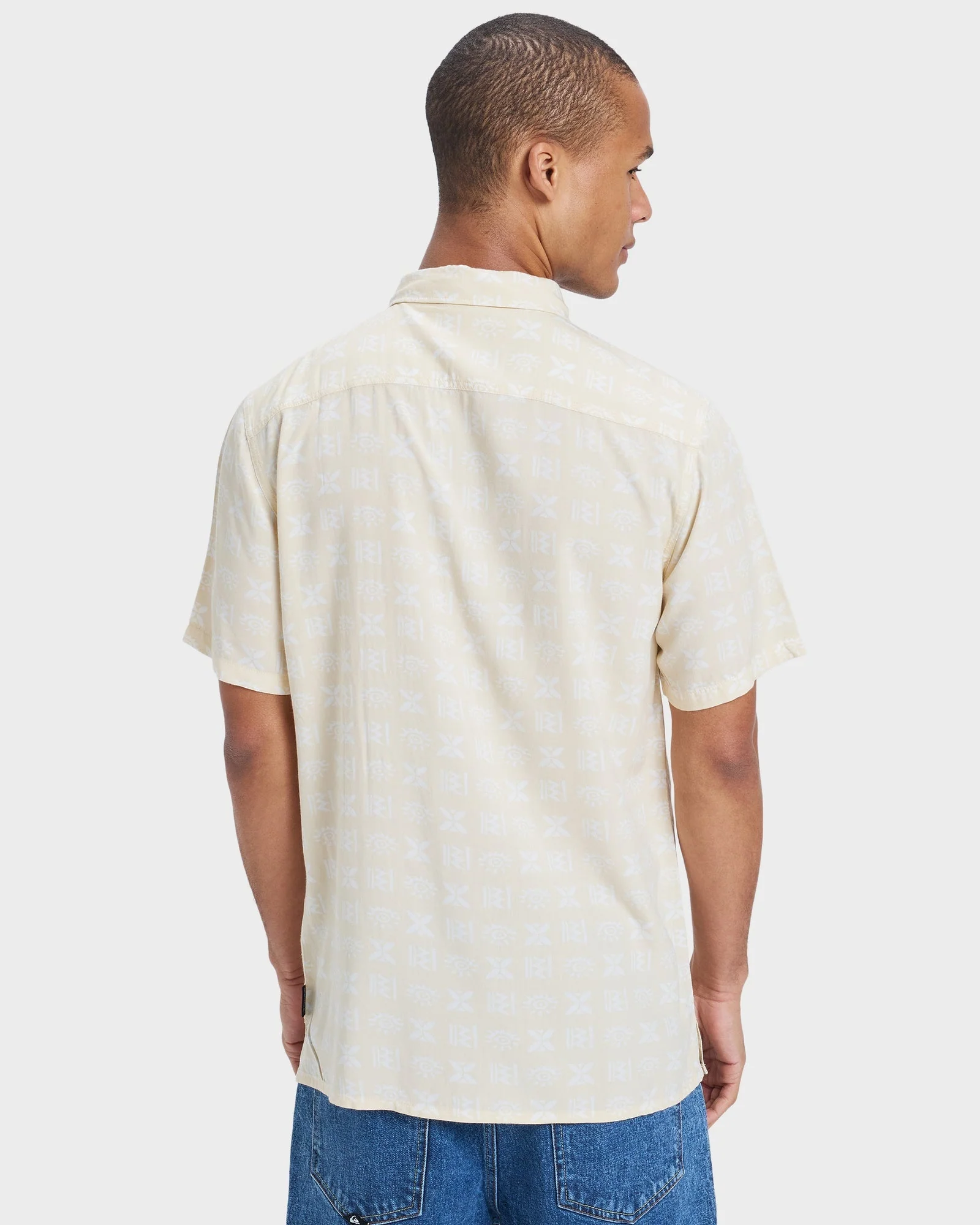 Mens Safe Paradise Short Sleeve Shirt - Image 2