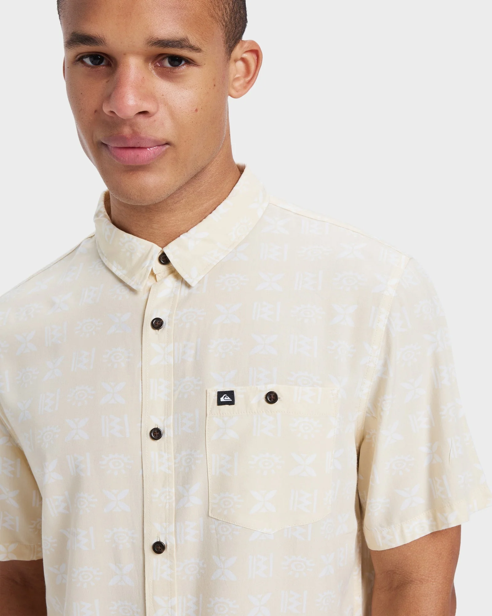 Mens Safe Paradise Short Sleeve Shirt - Image 4