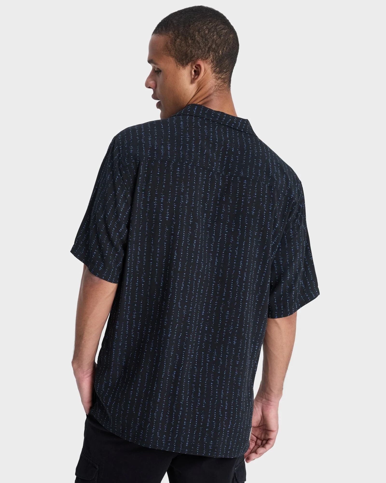Mens Safe Paradise Short Sleeve Shirt - Image 2