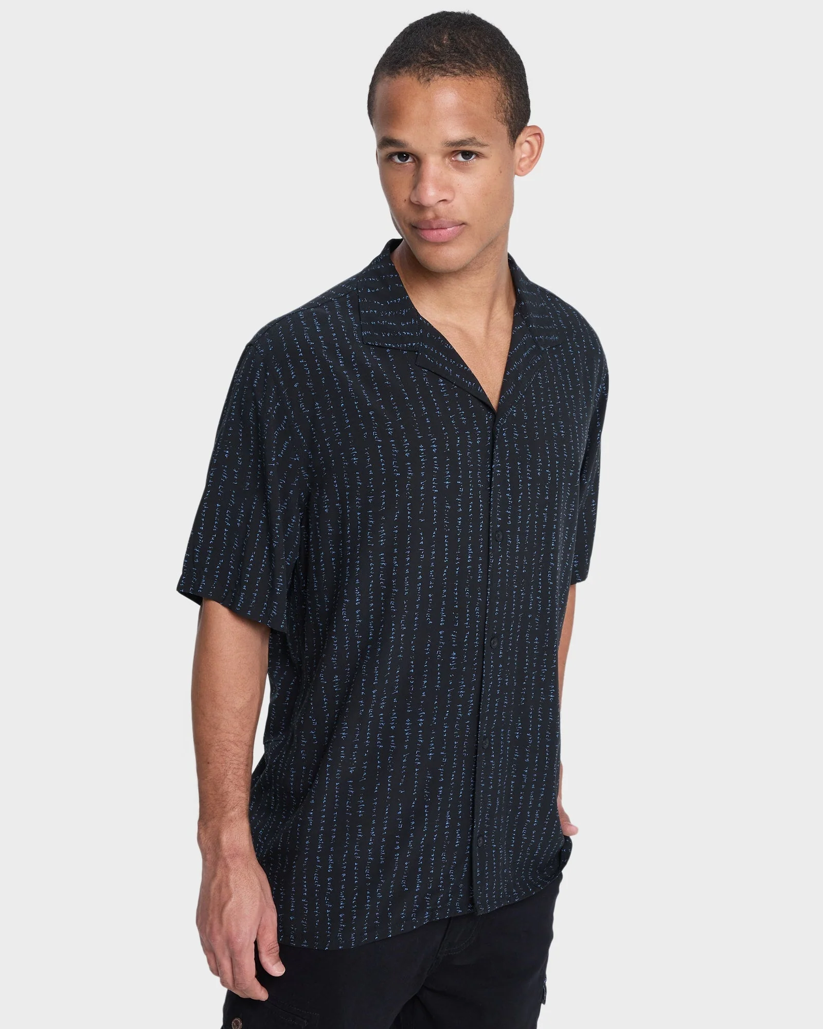 Mens Safe Paradise Short Sleeve Shirt - Image 3