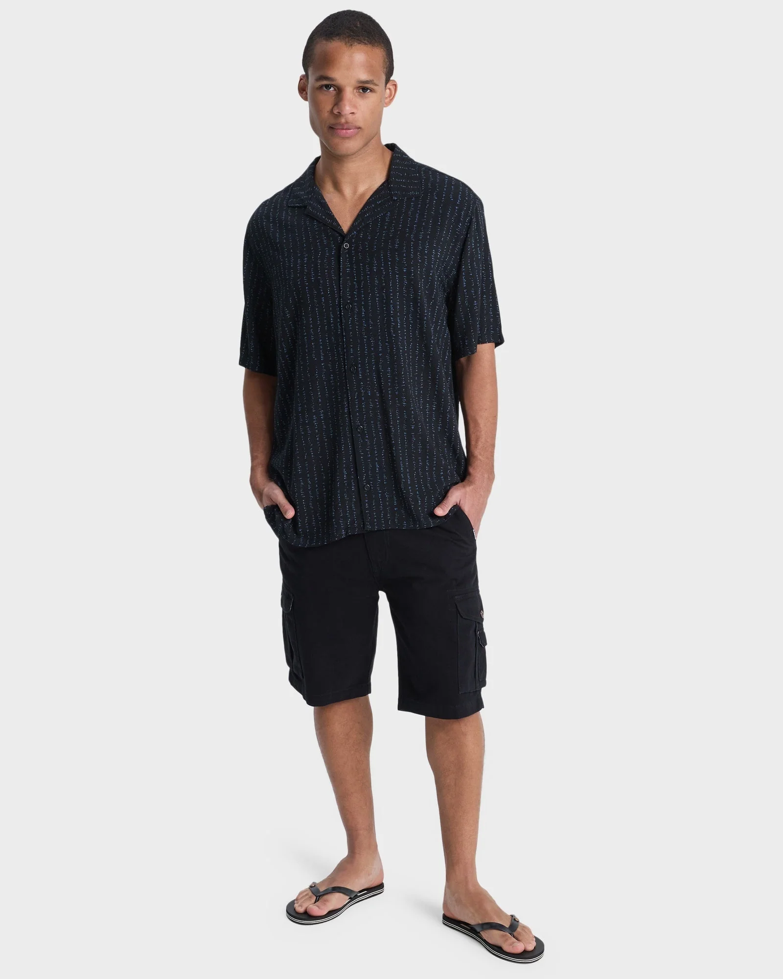 Mens Safe Paradise Short Sleeve Shirt - Image 6