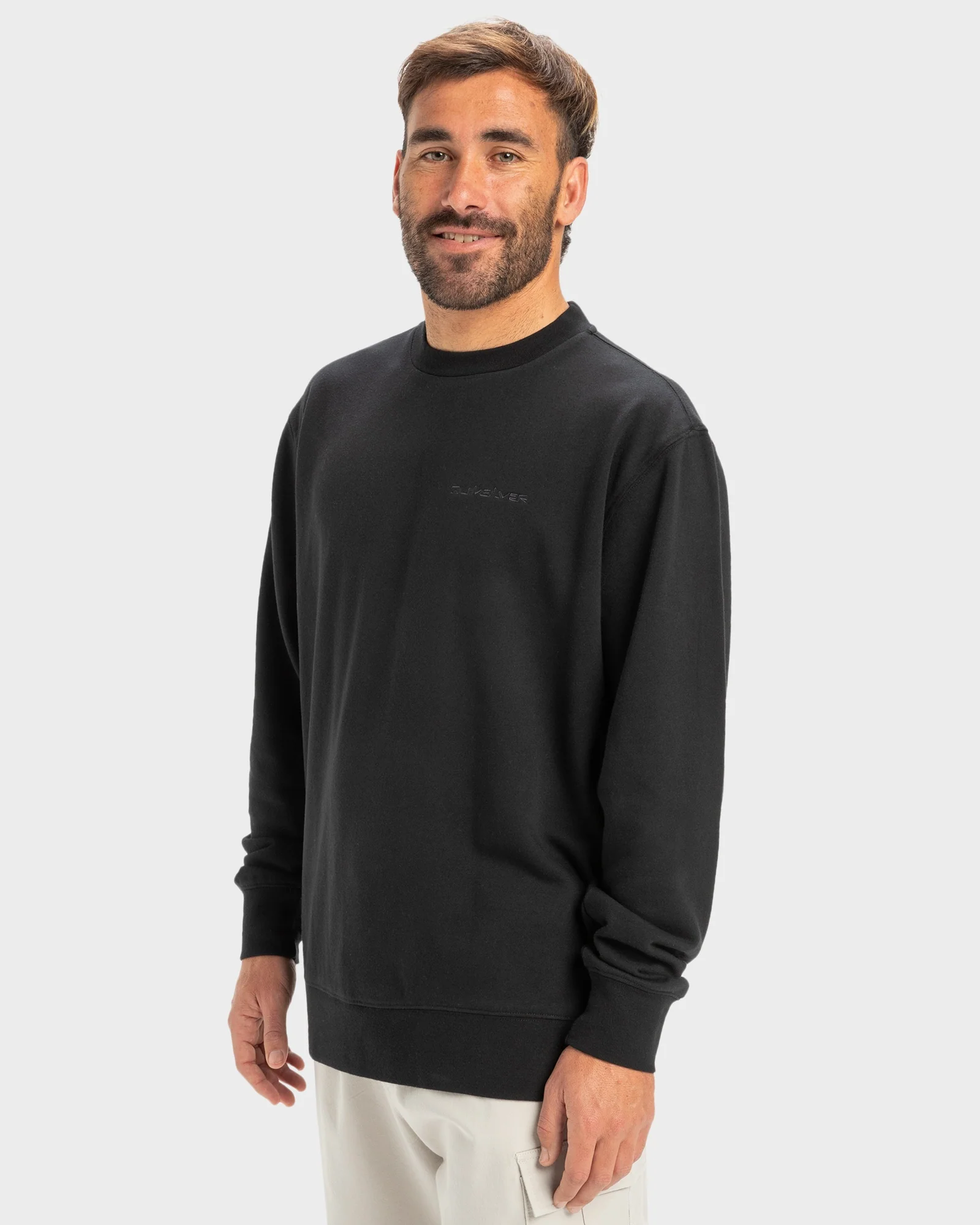 Mens Salt Water Crew Neck Jumper - Image 2