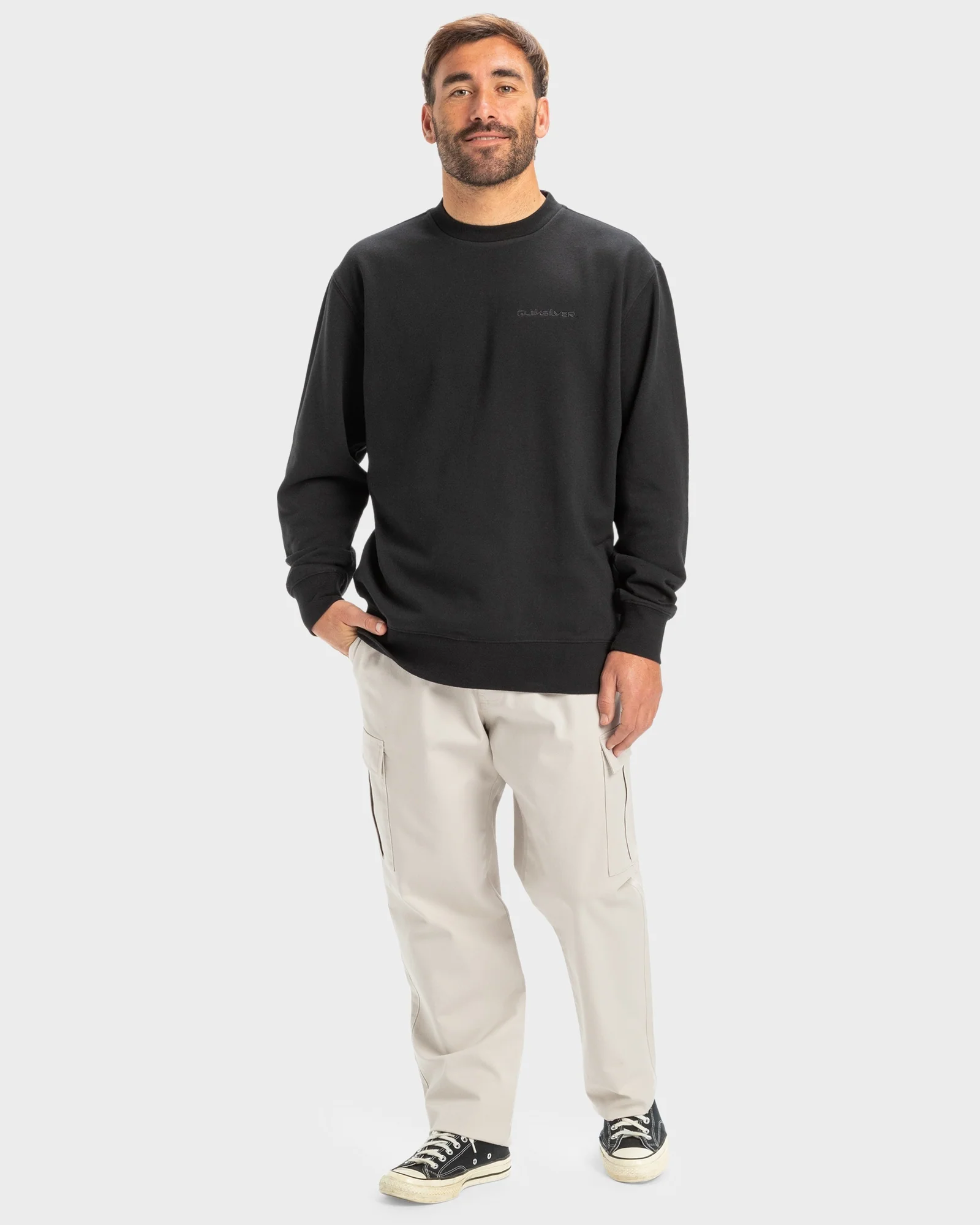 Mens Salt Water Crew Neck Jumper - Image 4