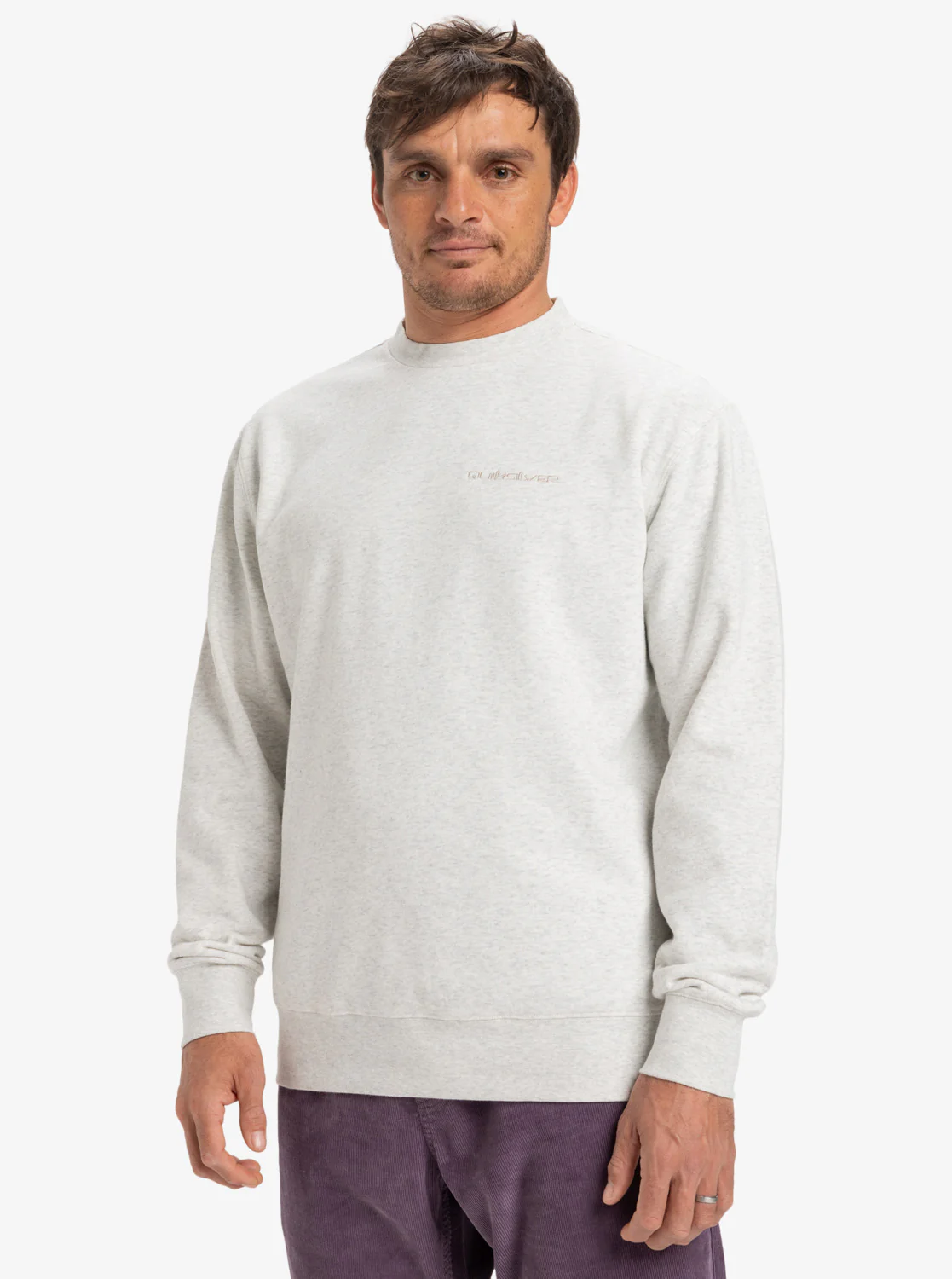 Mens Salt Water Crew Neck Jumper - Image 2