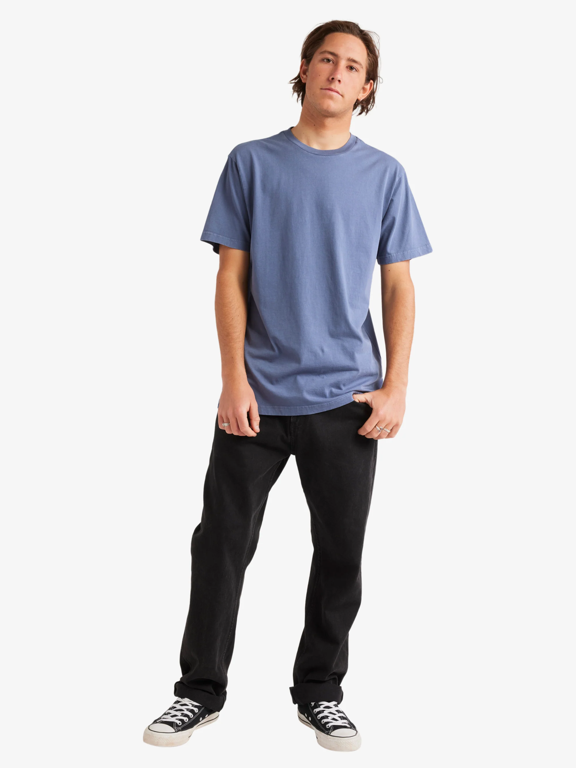 Mens Salt Water Crew T-Shirt - Image 3
