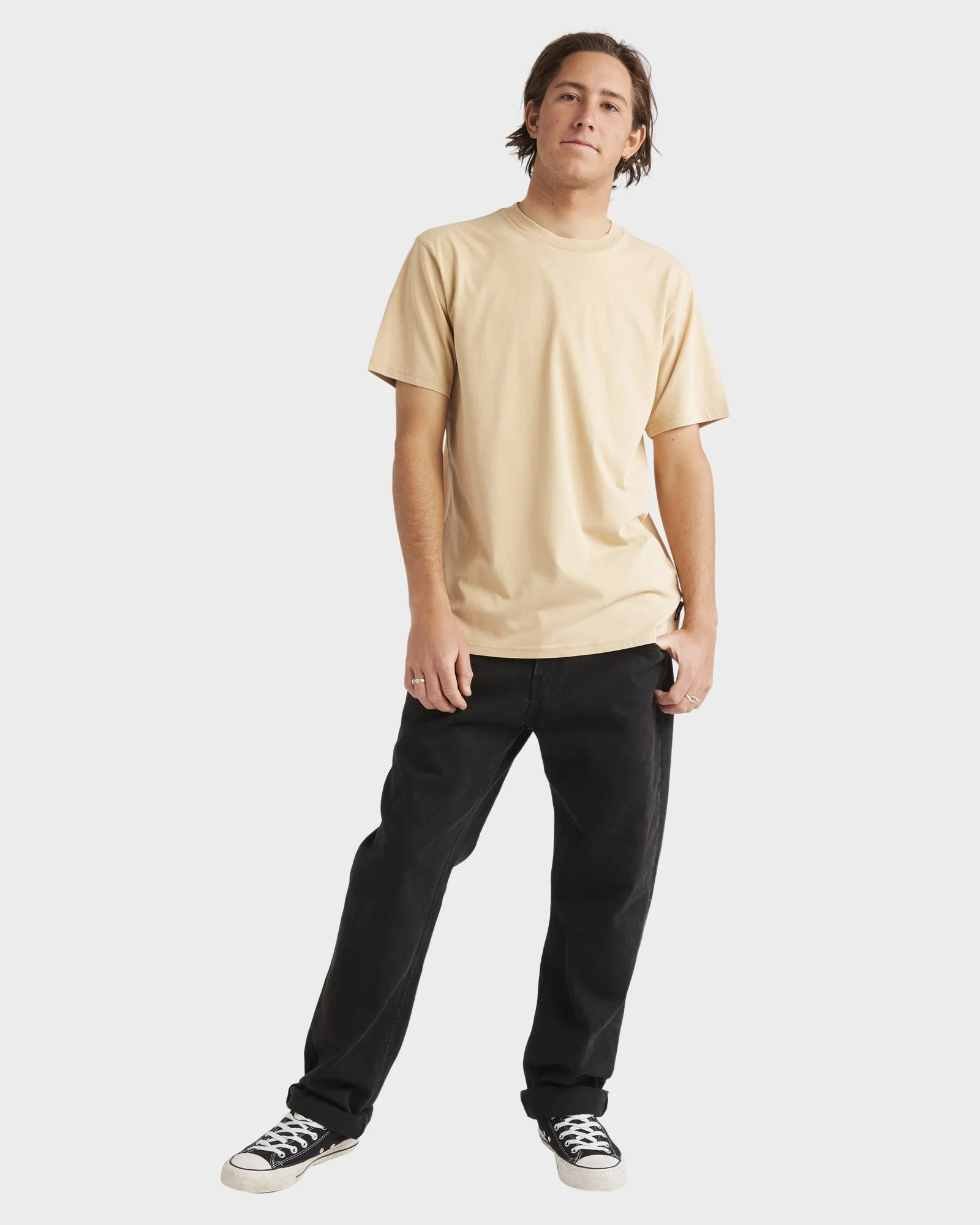 Mens Salt Water Crew T-Shirt - Image 5