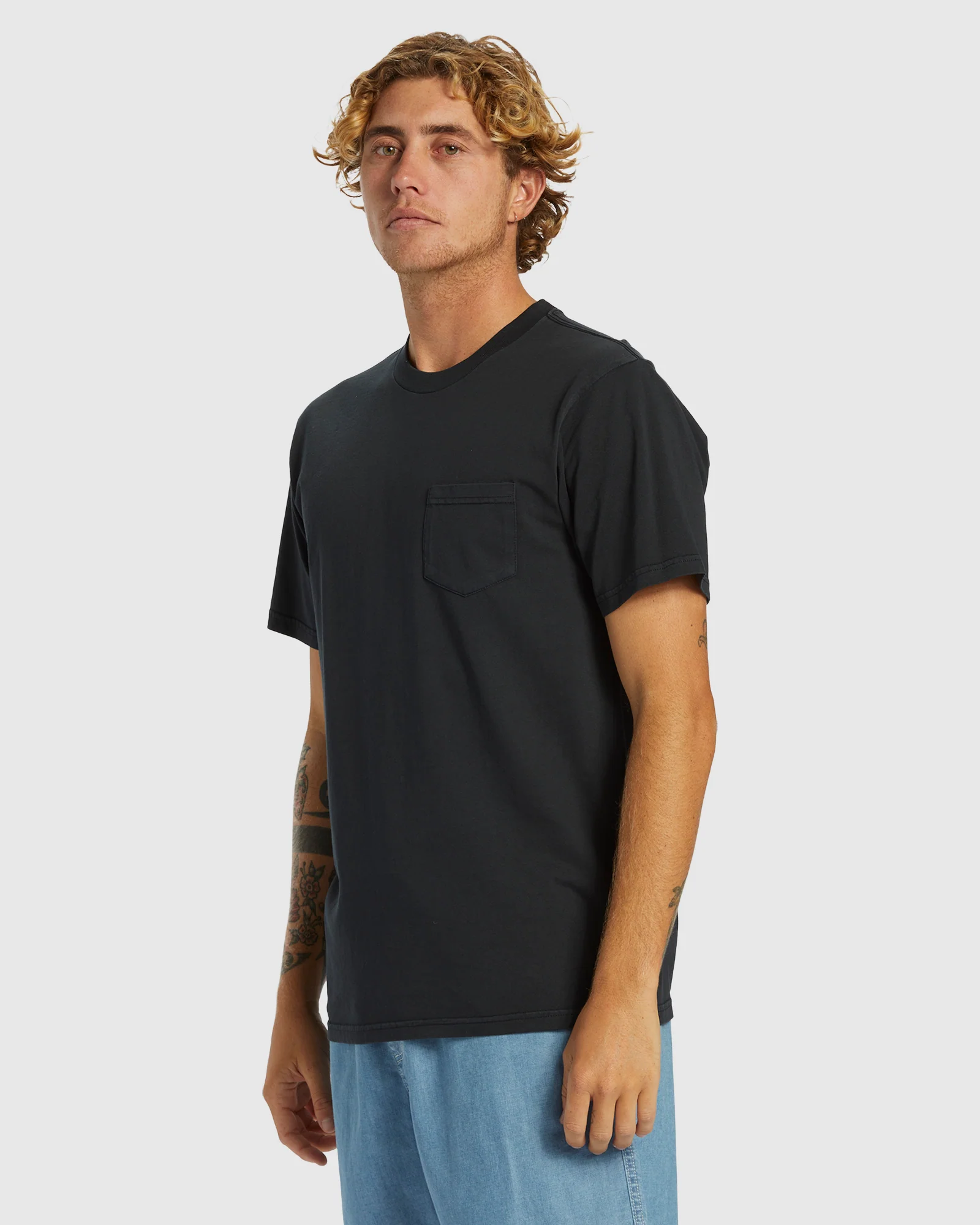 Mens Saltwater Pocket T-Shirt - Image 2
