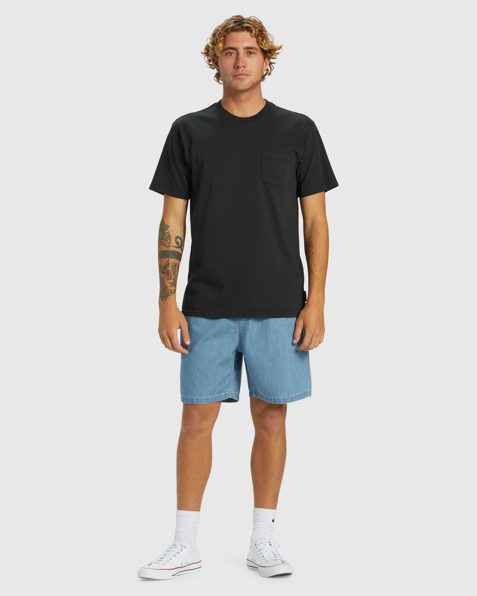 Mens Saltwater Pocket T-Shirt - Image 5