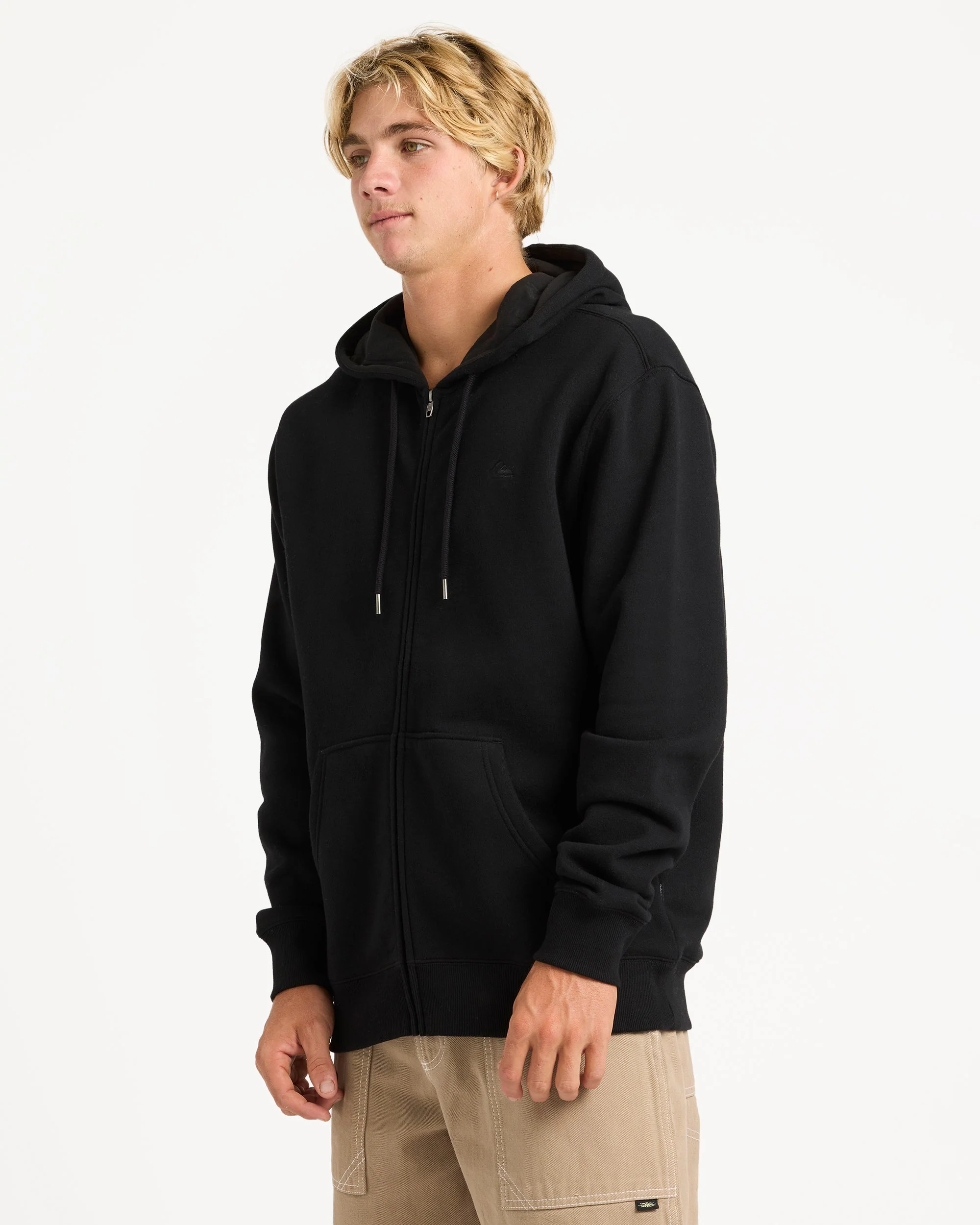 Mens Salt Water Zip Up Hoodie - Image 3