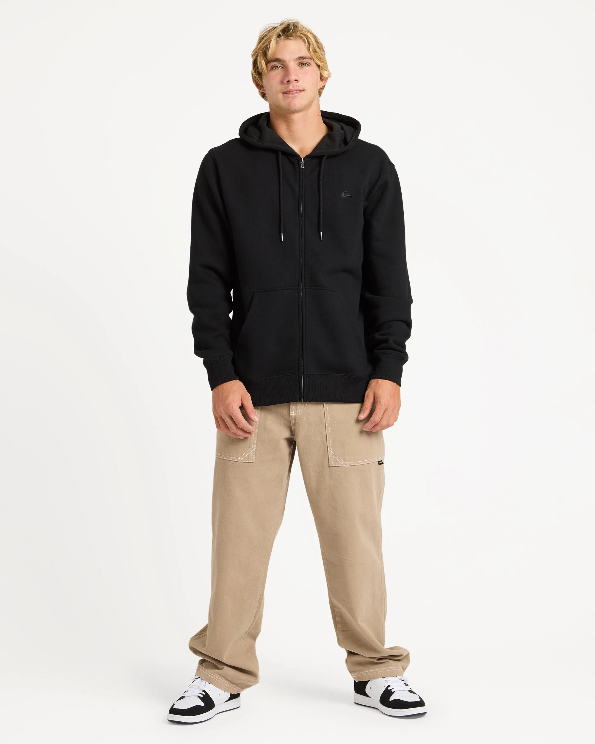 Mens Salt Water Zip Up Hoodie - Image 5