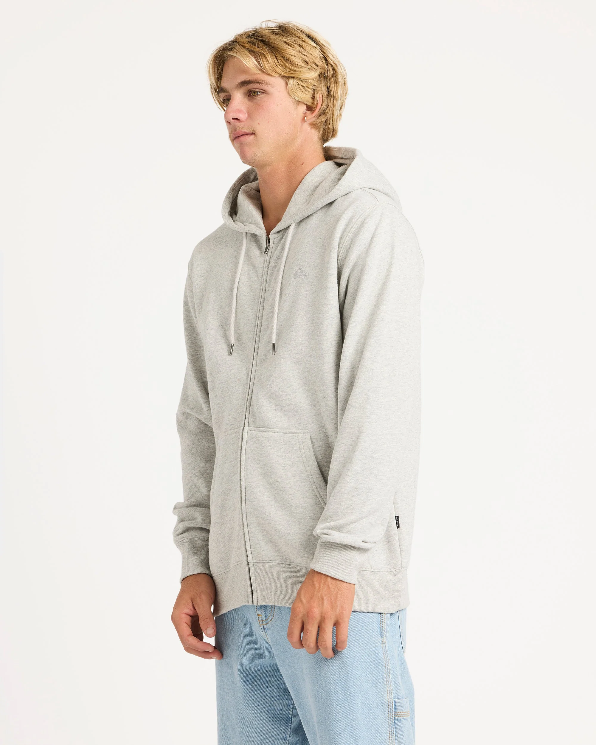 Mens Salt Water Zip Up Hoodie - Image 3