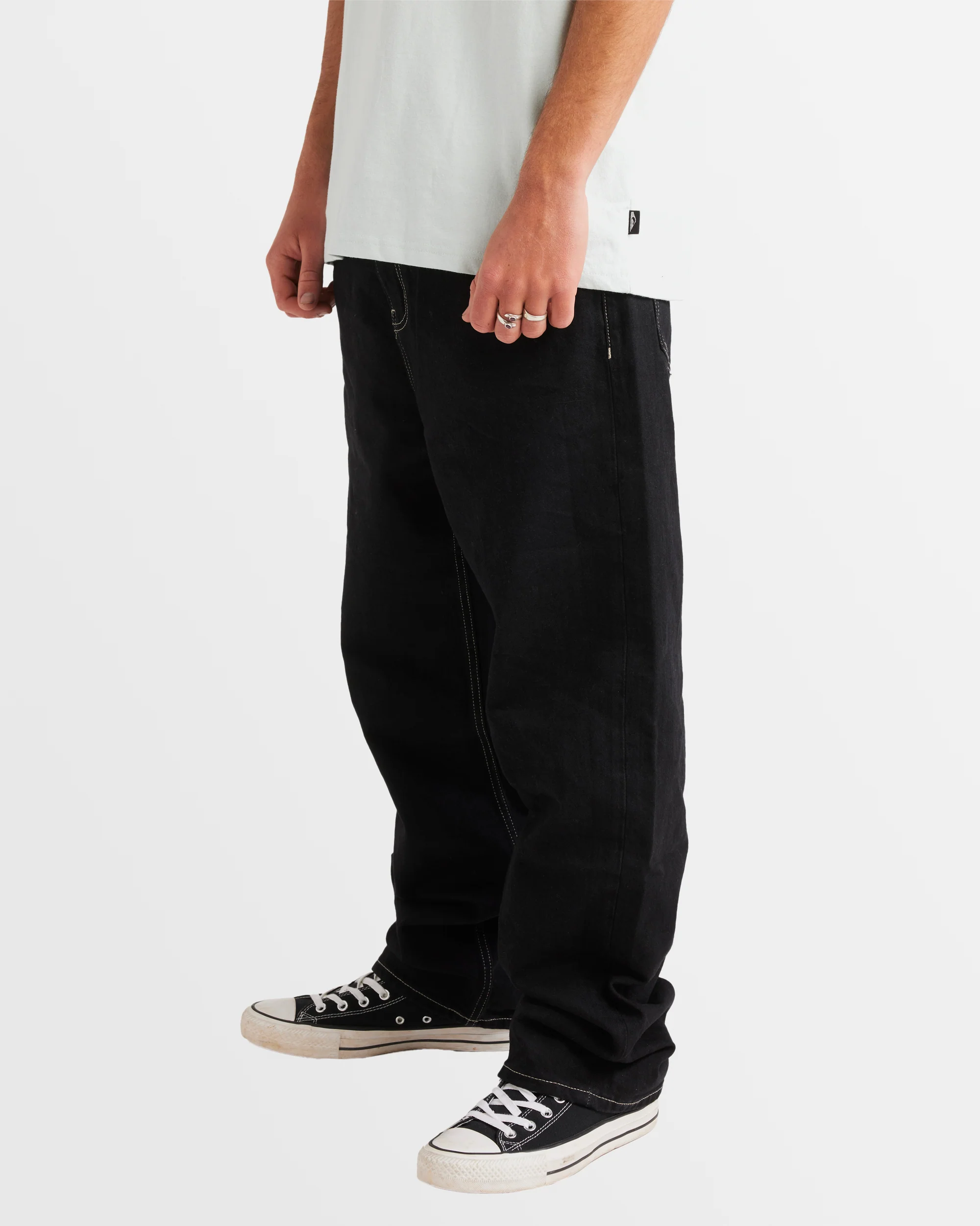 Mens Saturn Baggy Denim Jeans - Image 2