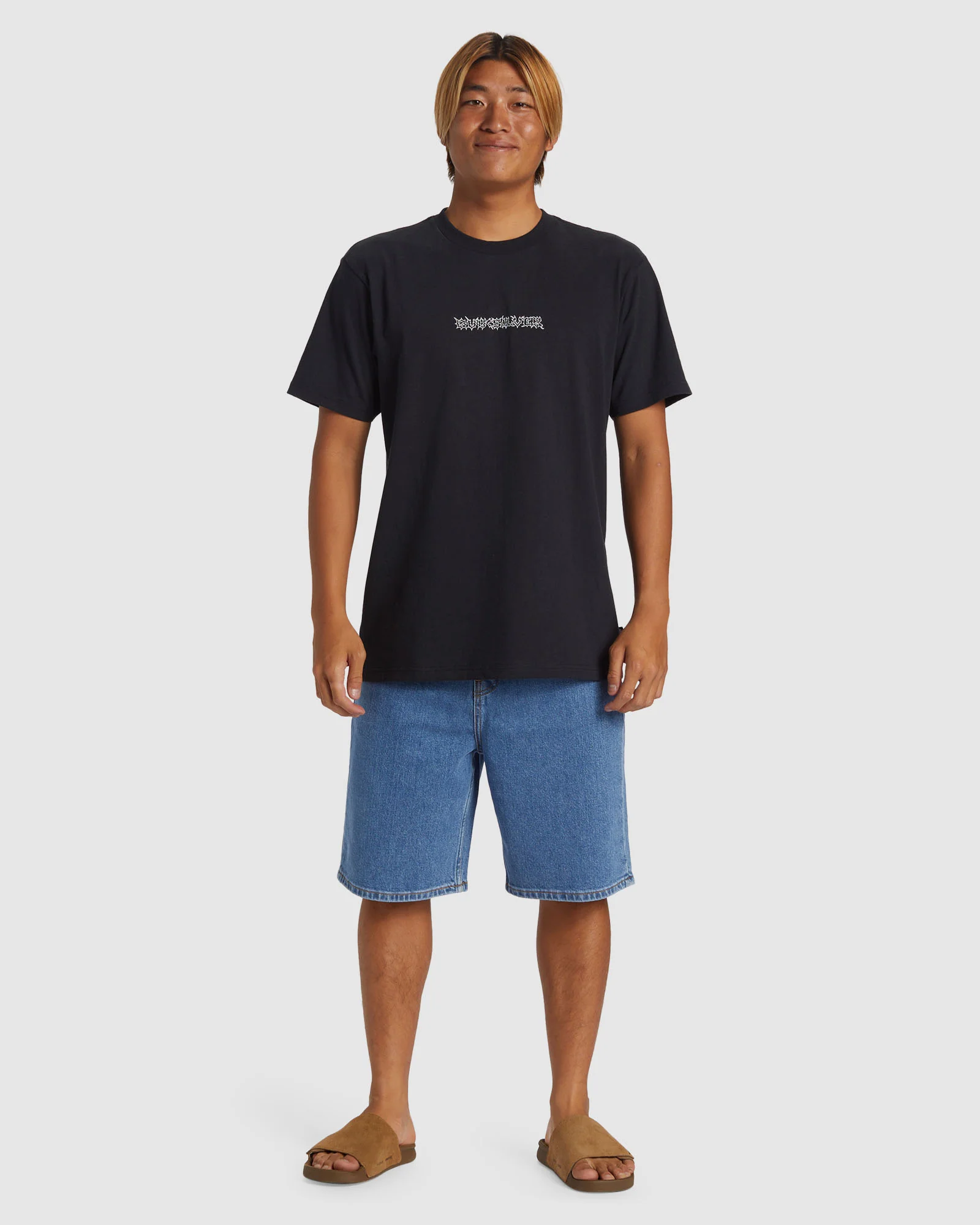 Mens Saturn Baggy Baggy Denim Shorts - Image 3