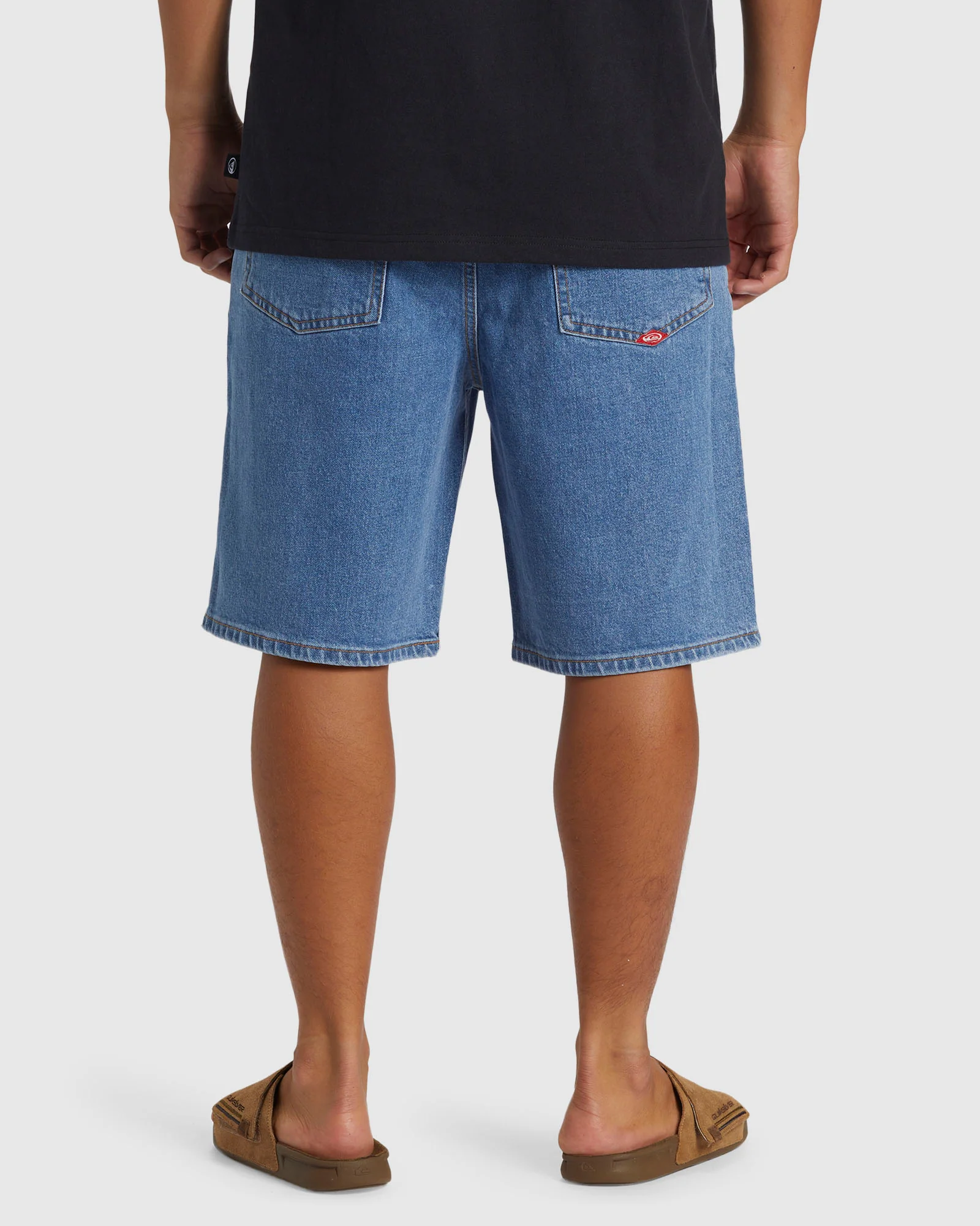 Mens Saturn Baggy Baggy Denim Shorts - Image 4