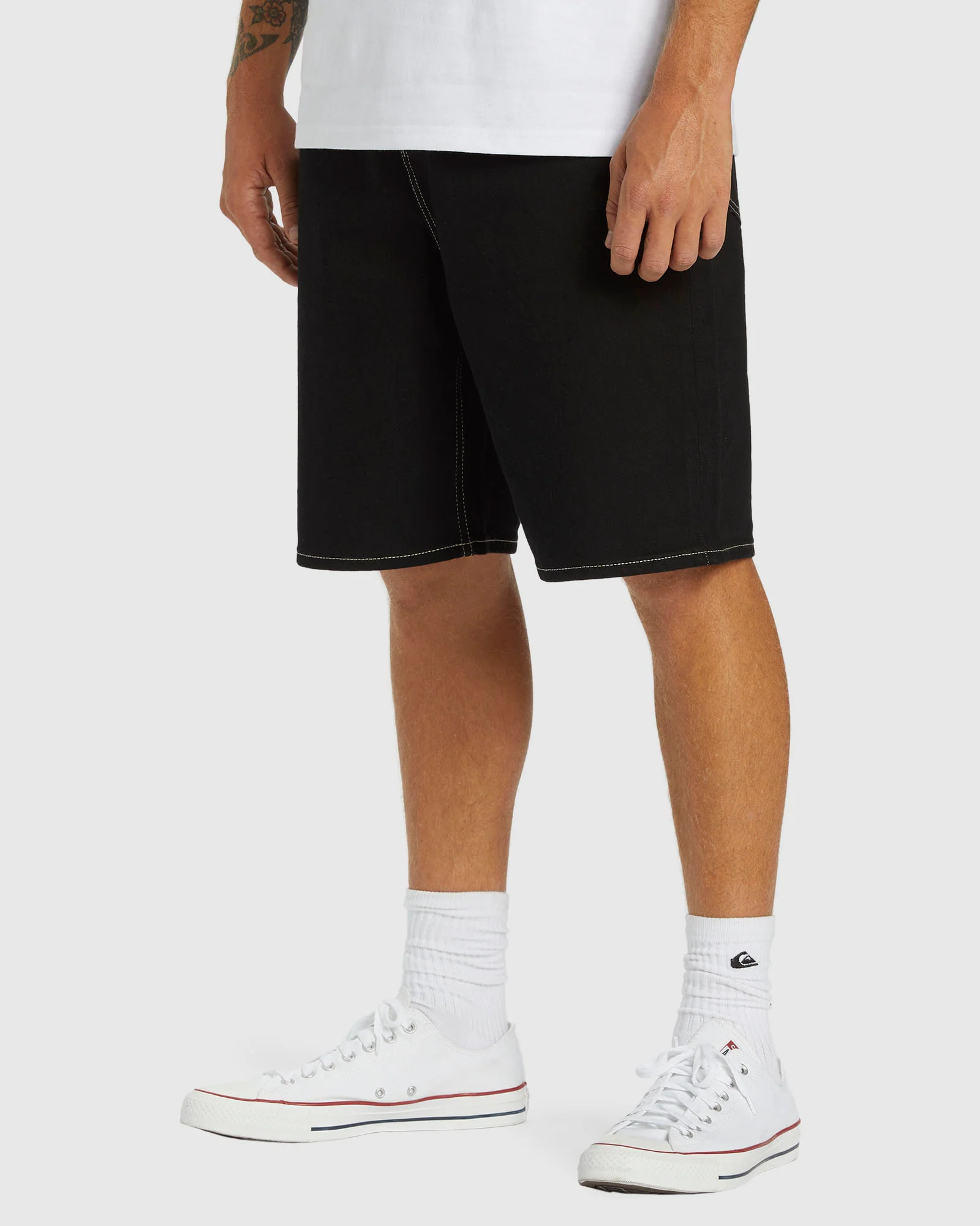 Mens Saturn Baggy Baggy Denim Shorts - Image 2