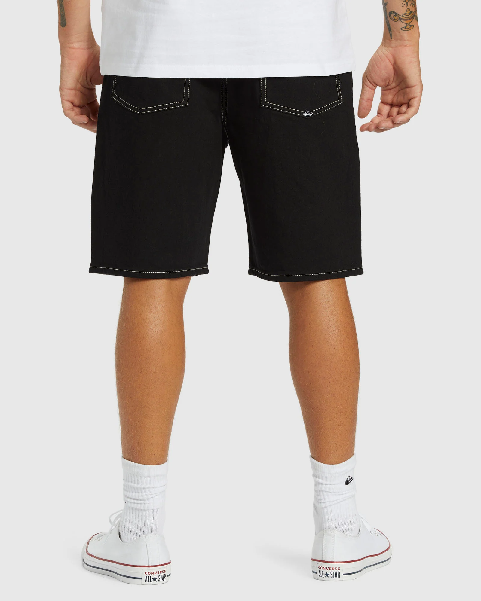 Mens Saturn Baggy Baggy Denim Shorts - Image 3