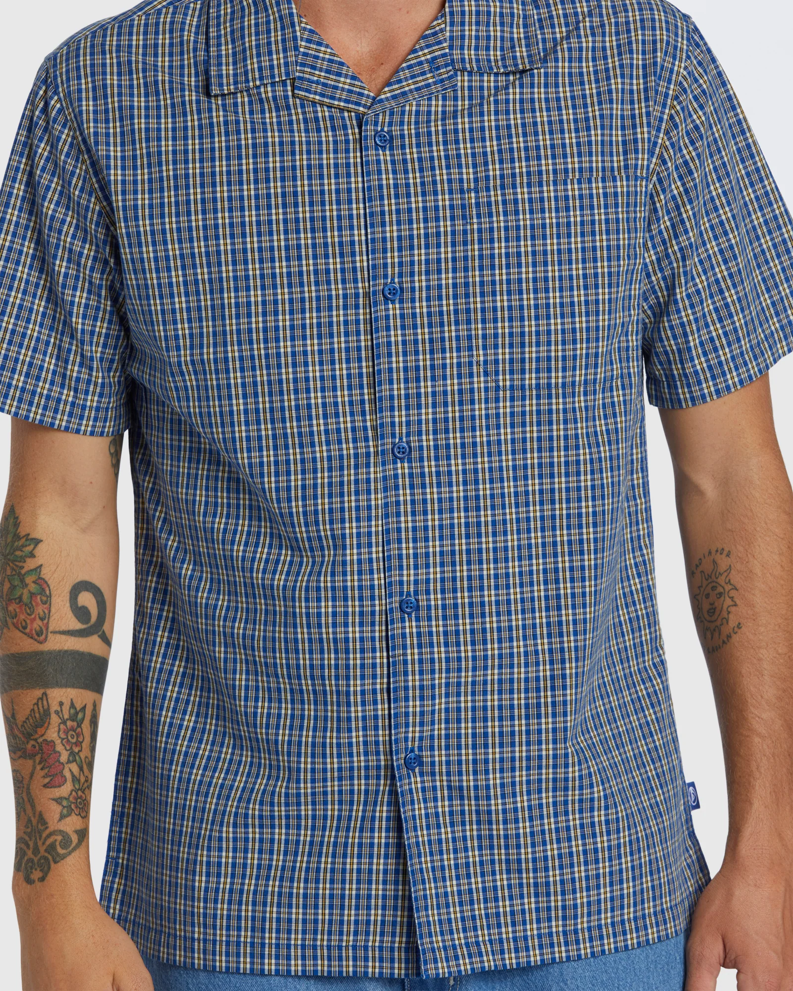 Mens Saturn Casual Short Sleeve Shirt - Image 4