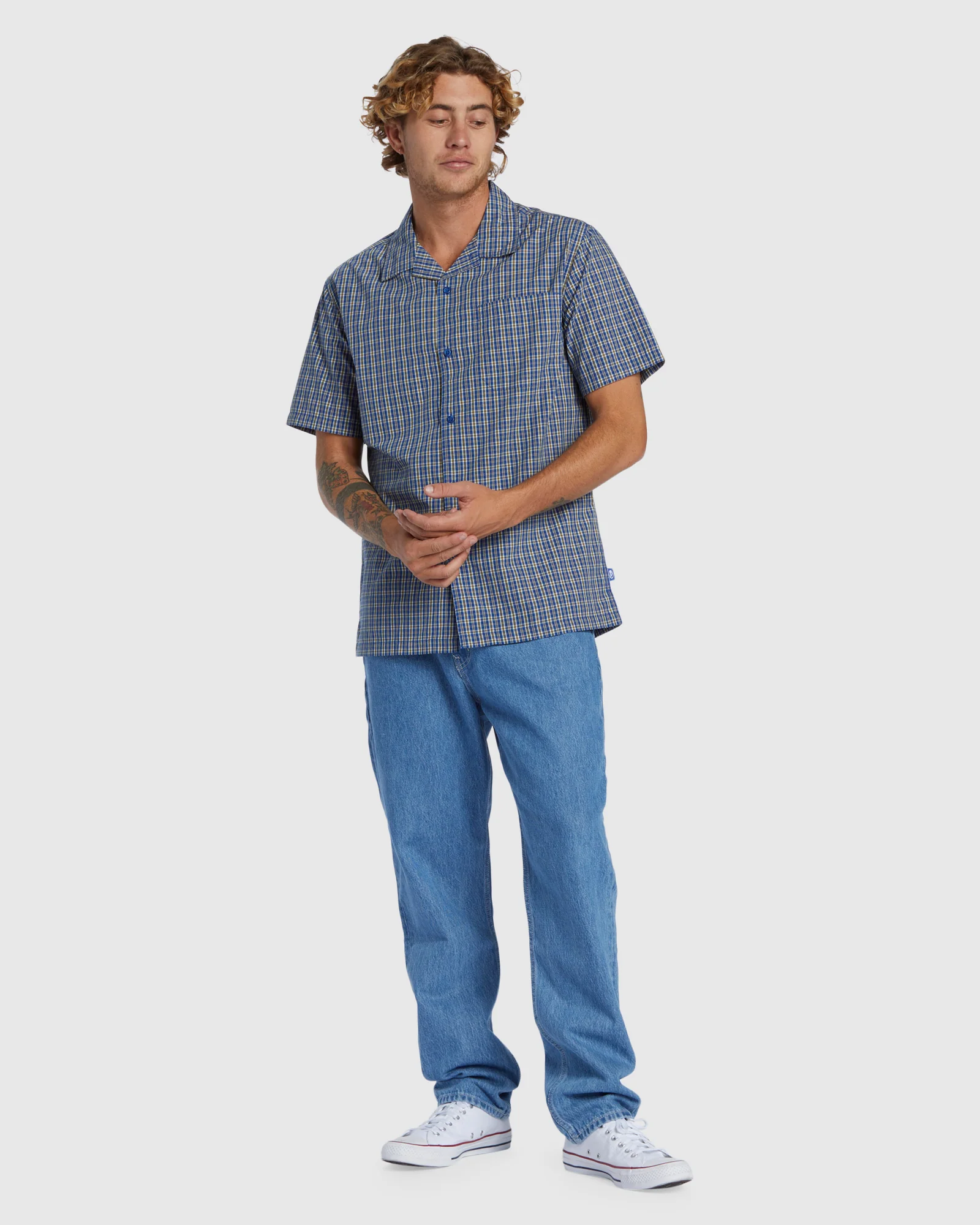 Mens Saturn Casual Short Sleeve Shirt - Image 5