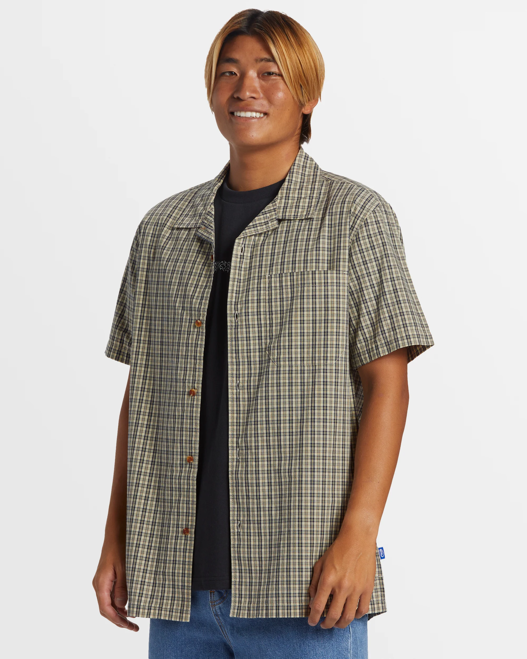 Mens Saturn Casual Short Sleeve Shirt - Image 2