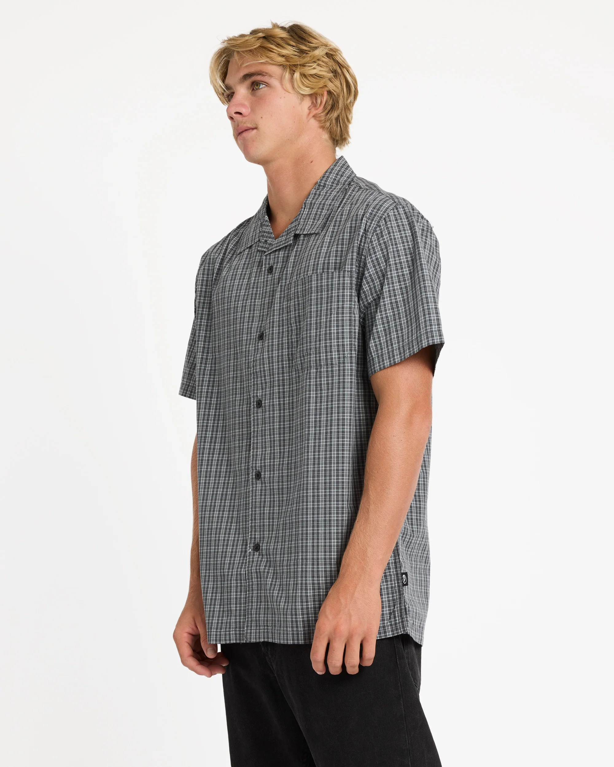 Mens Saturn Casual Short Sleeve Shirt - Image 2