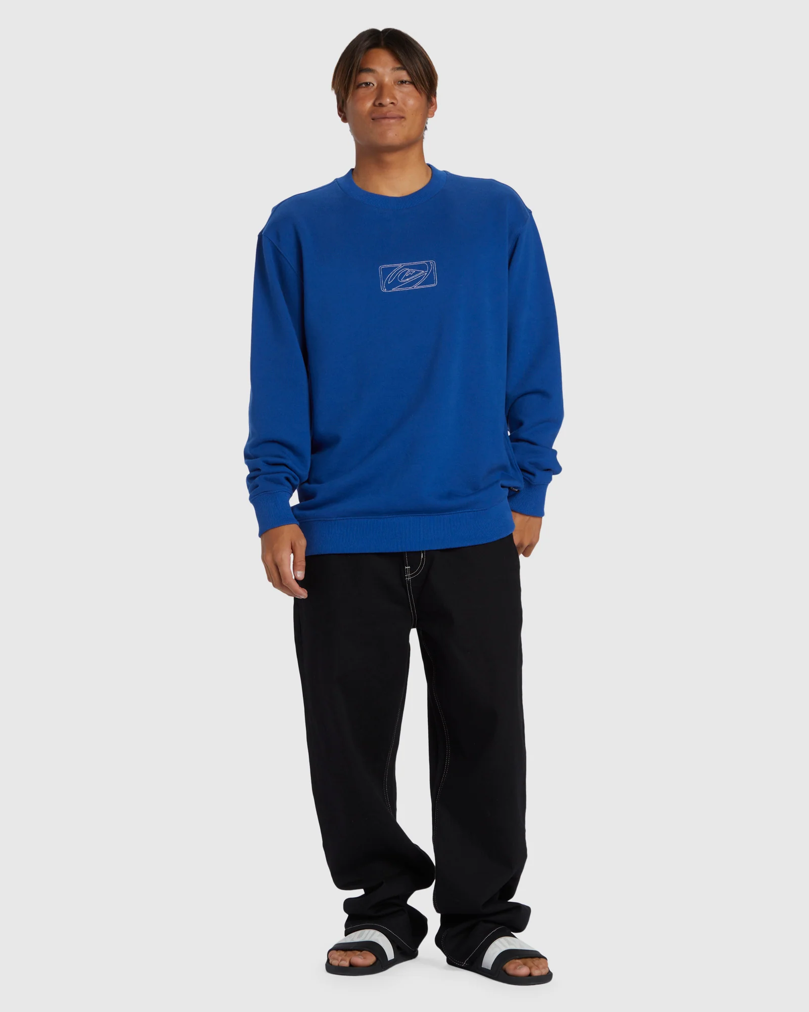 Mens Saturn Crew Neck Sweatshirt - Image 5
