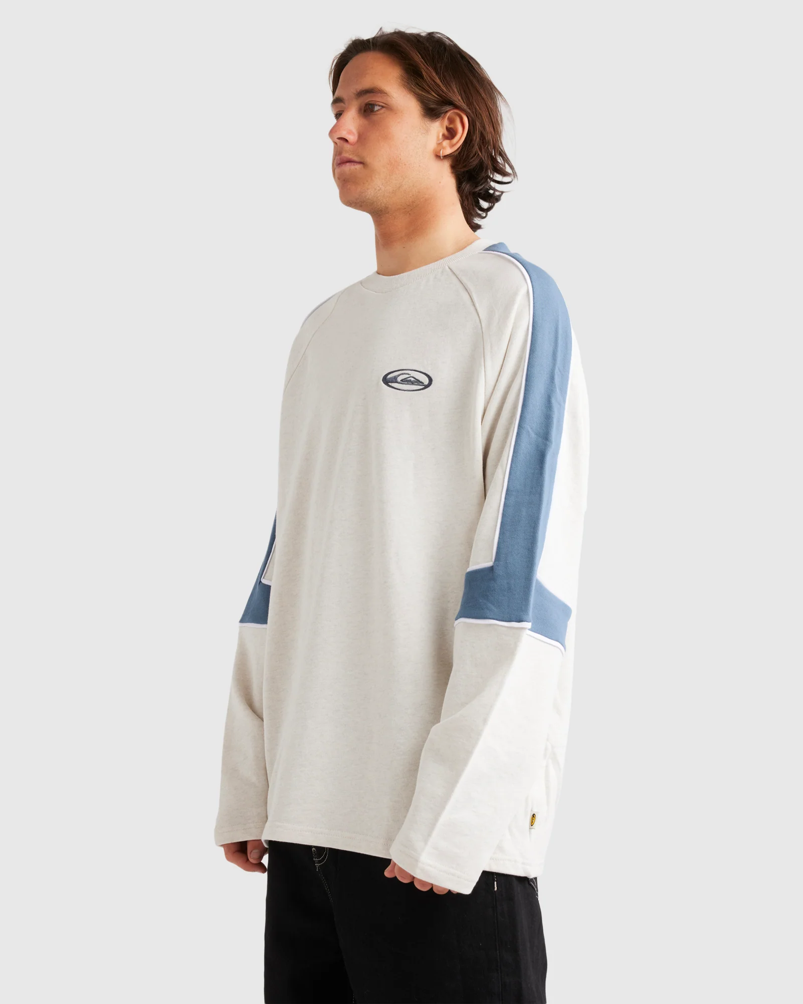 Mens Saturn Panel Crew Neck Sweatshirt - Image 2