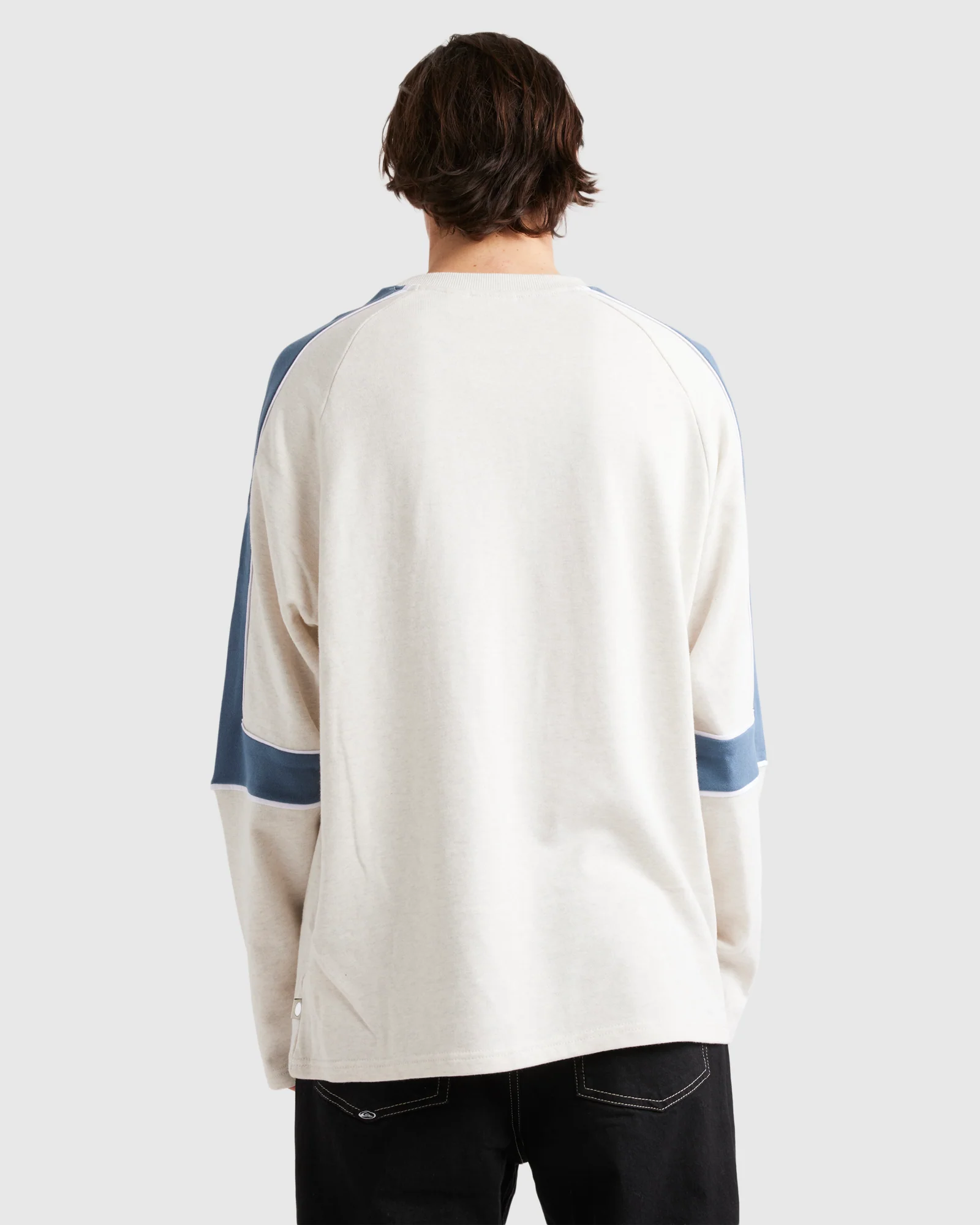 Mens Saturn Panel Crew Neck Sweatshirt - Image 3