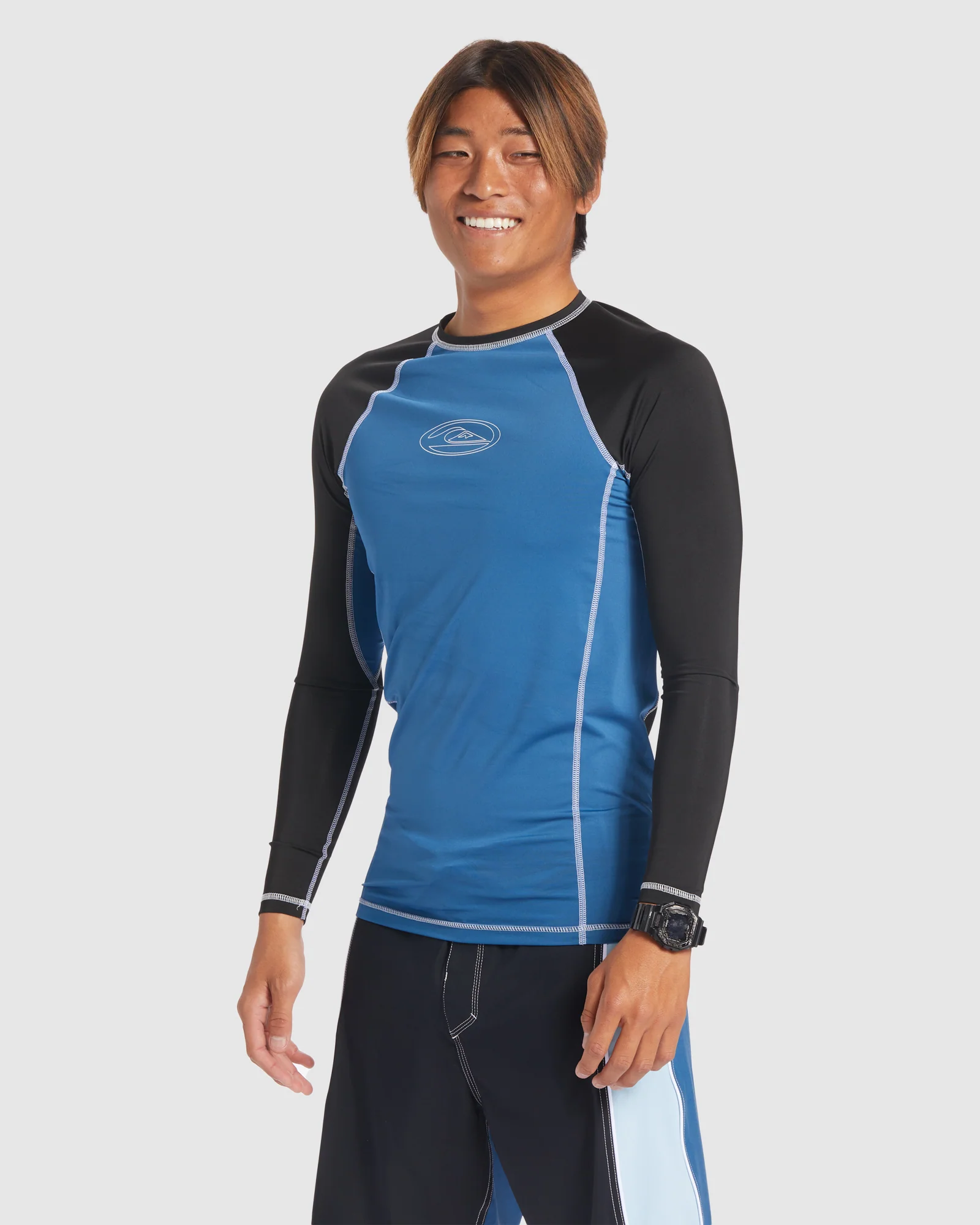 Mens Saturn Protection Long Sleeve Upf 50 Rash Vest - Image 2