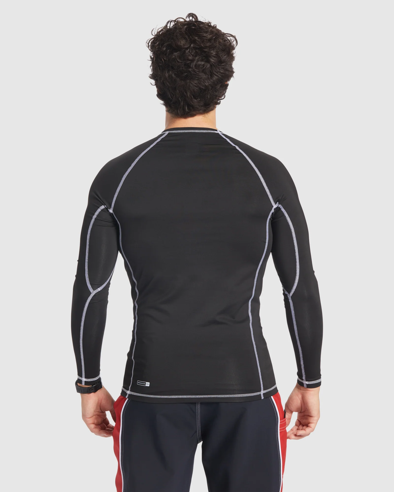 Mens Saturn Protection Long Sleeve Upf 50 Rash Vest - Image 3